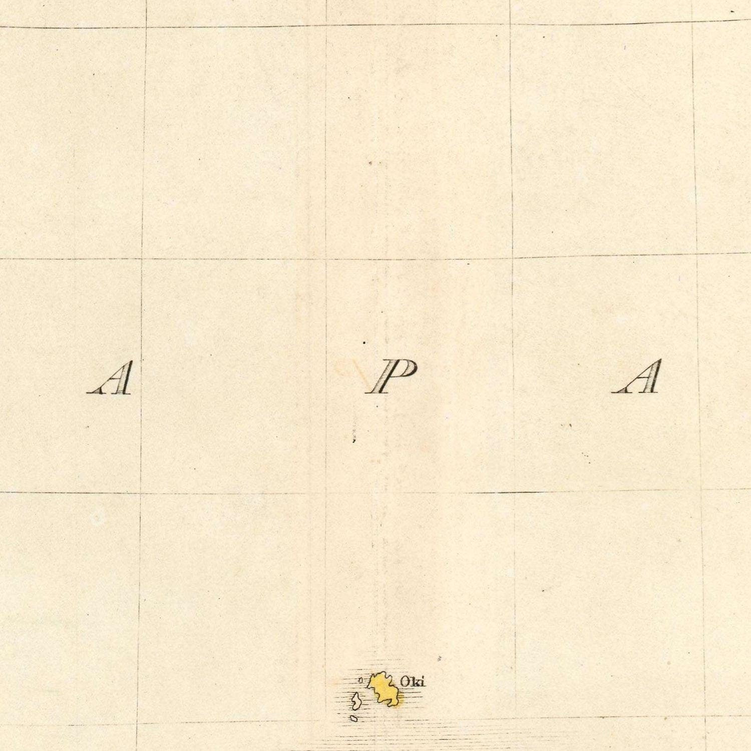 detail of the map from the centre