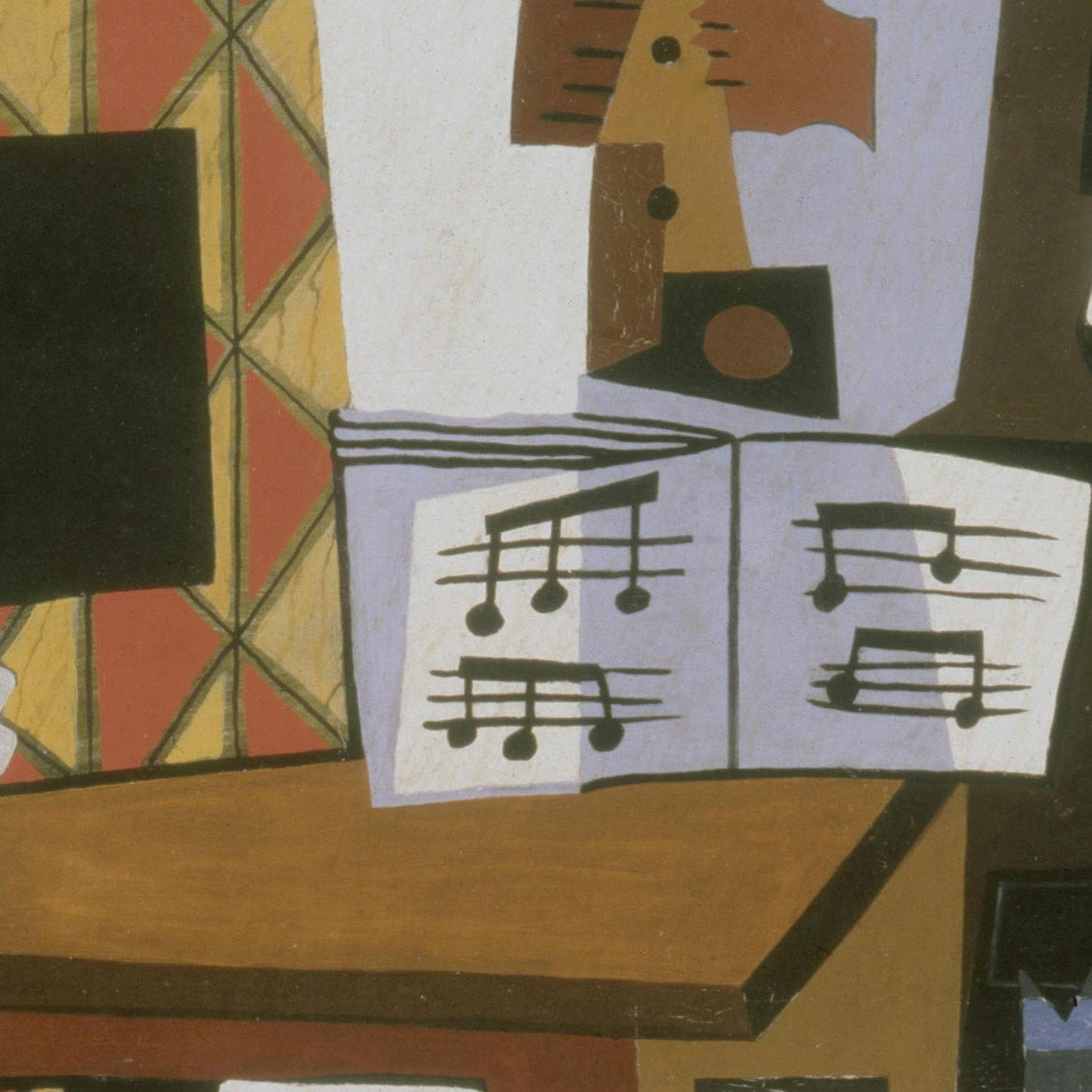 detail of the fine art reproduction from the centre