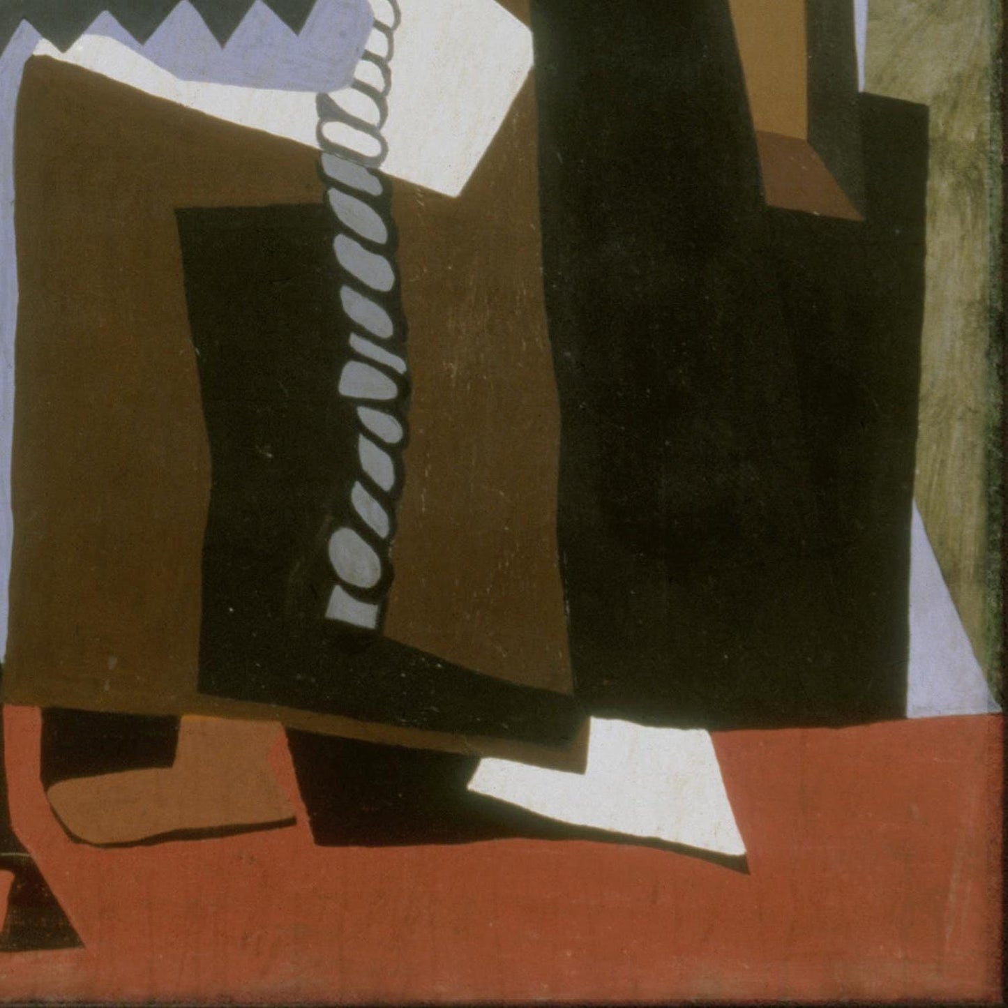 detail of the fine art reproduction from the bottom right corner