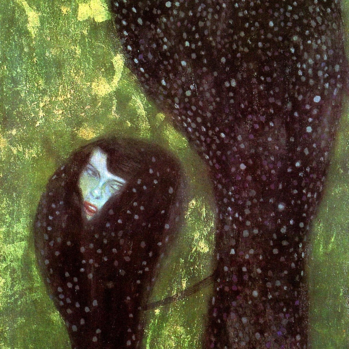 detail of the fine art reproduction from the centre