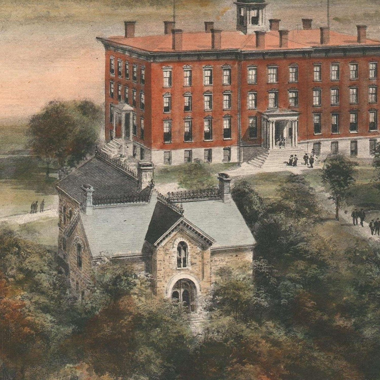 detail of the drawing reproduction from the centre