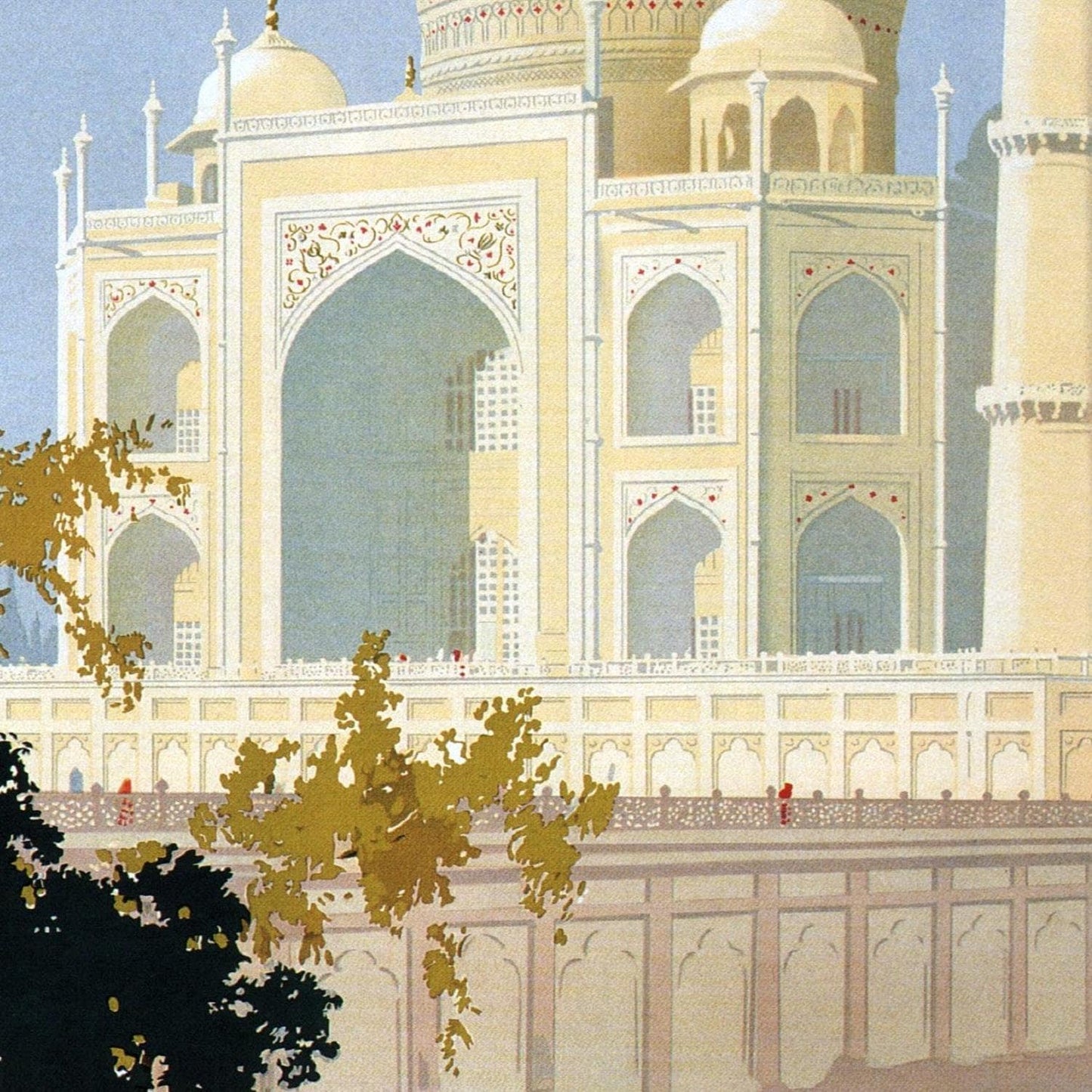 detail of the drawing reproduction from the centre