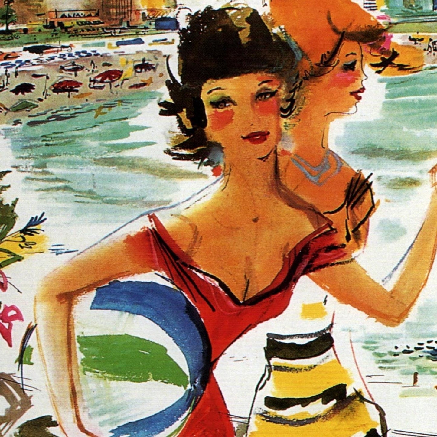 detail of the drawing reproduction from the centre