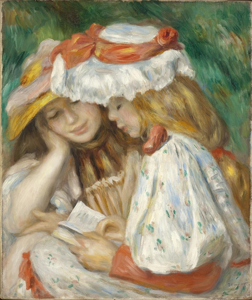 presentation of the fine art reproduction without a frame