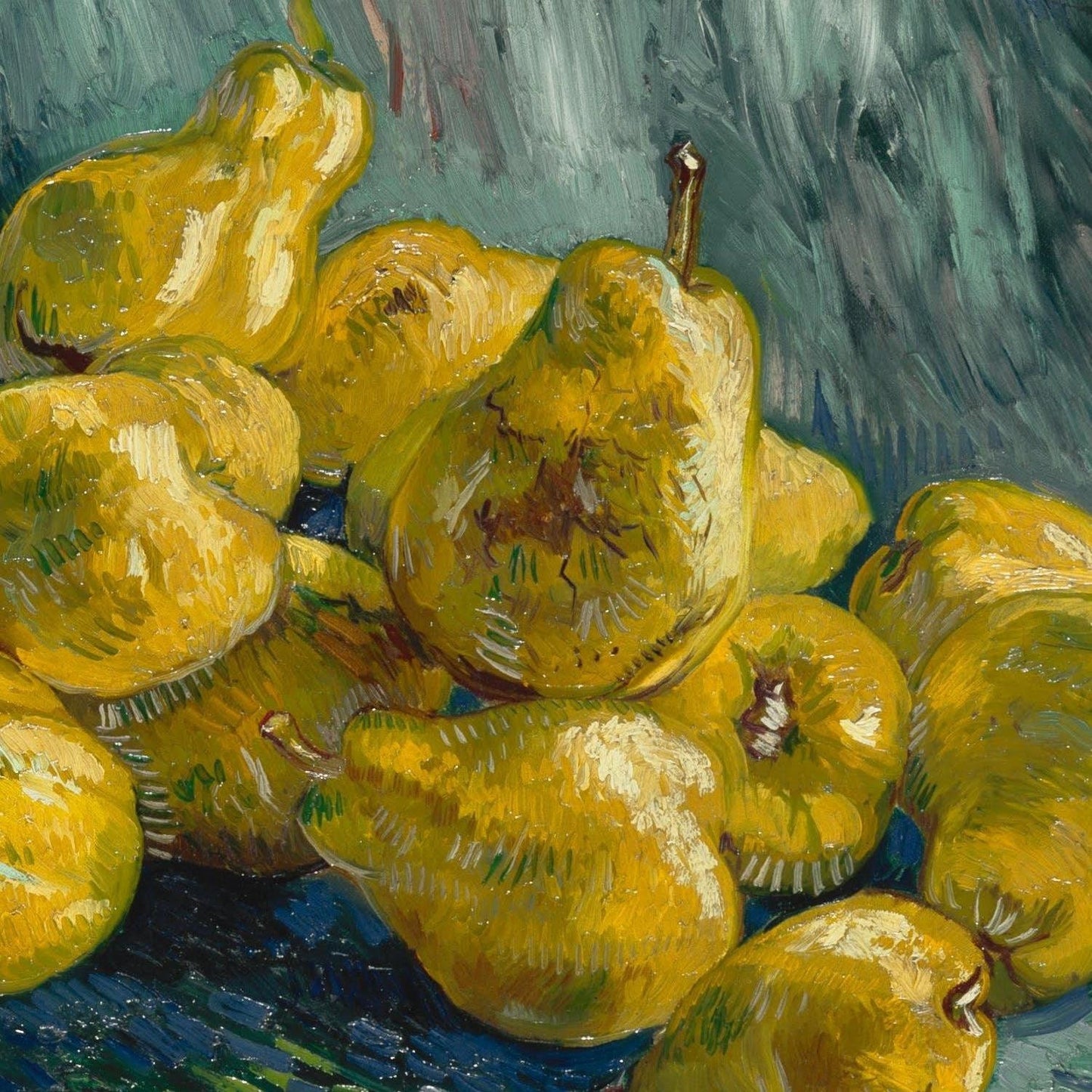 detail of the fine art reproduction from the centre