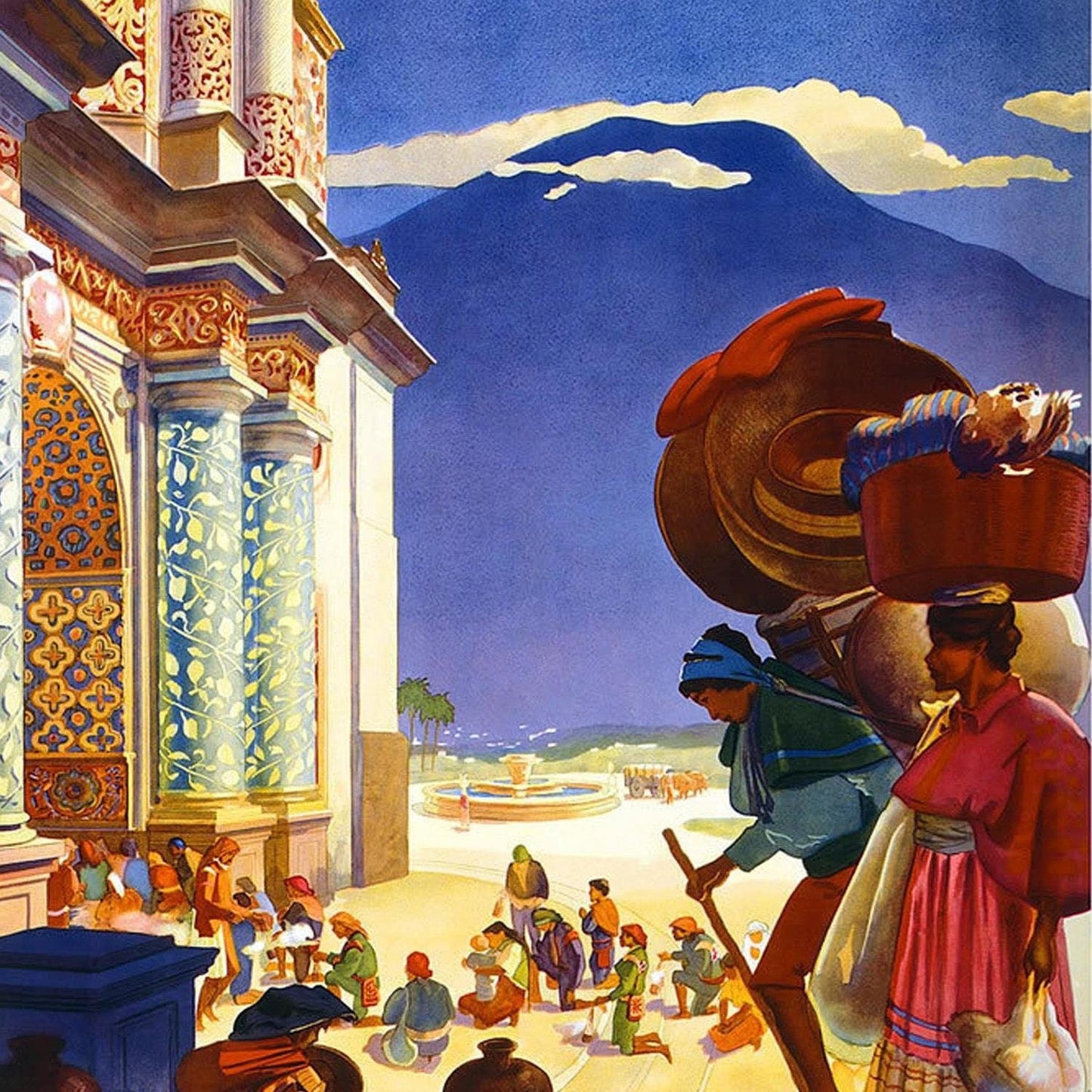 detail of the drawing reproduction from the centre