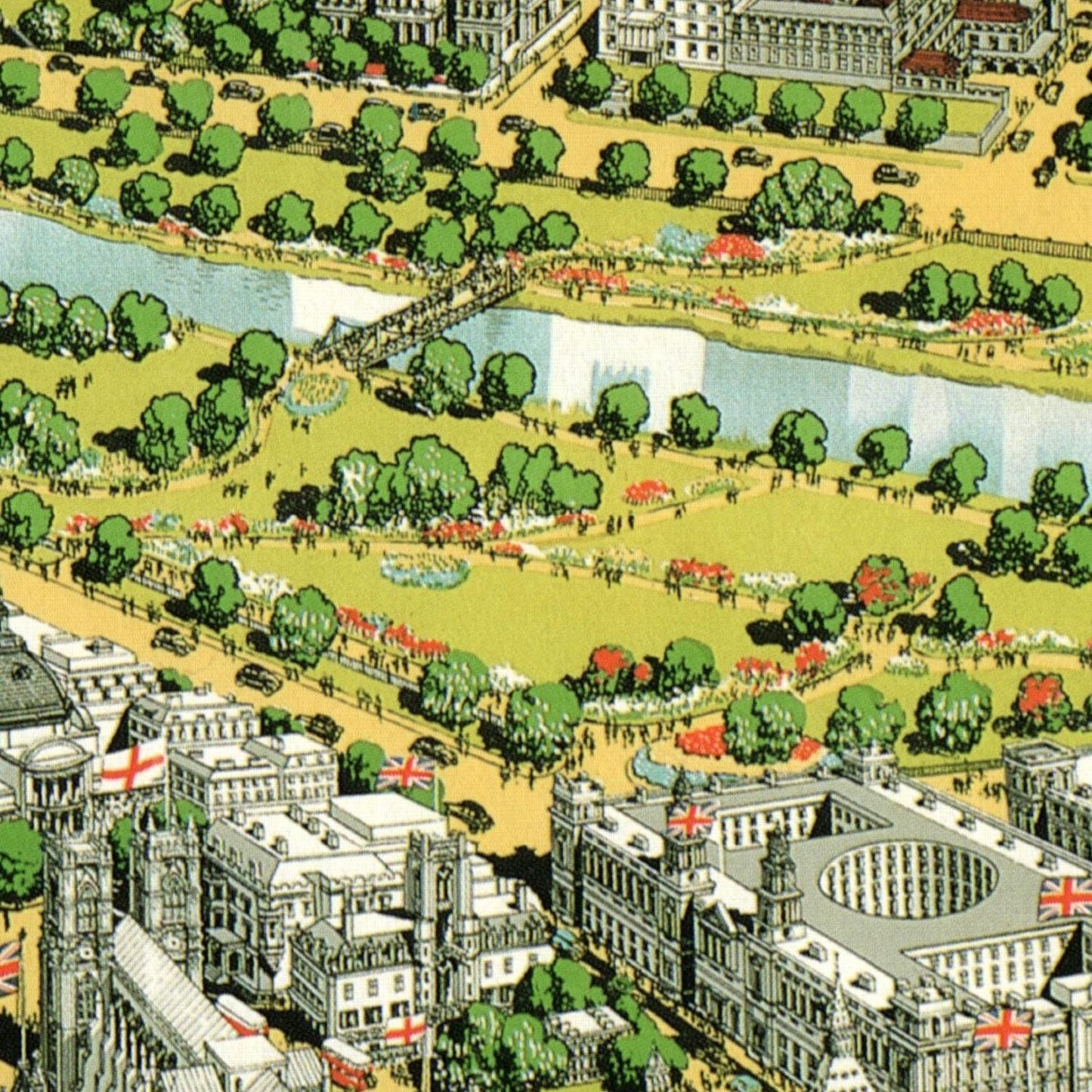 detail of the drawing reproduction from the centre