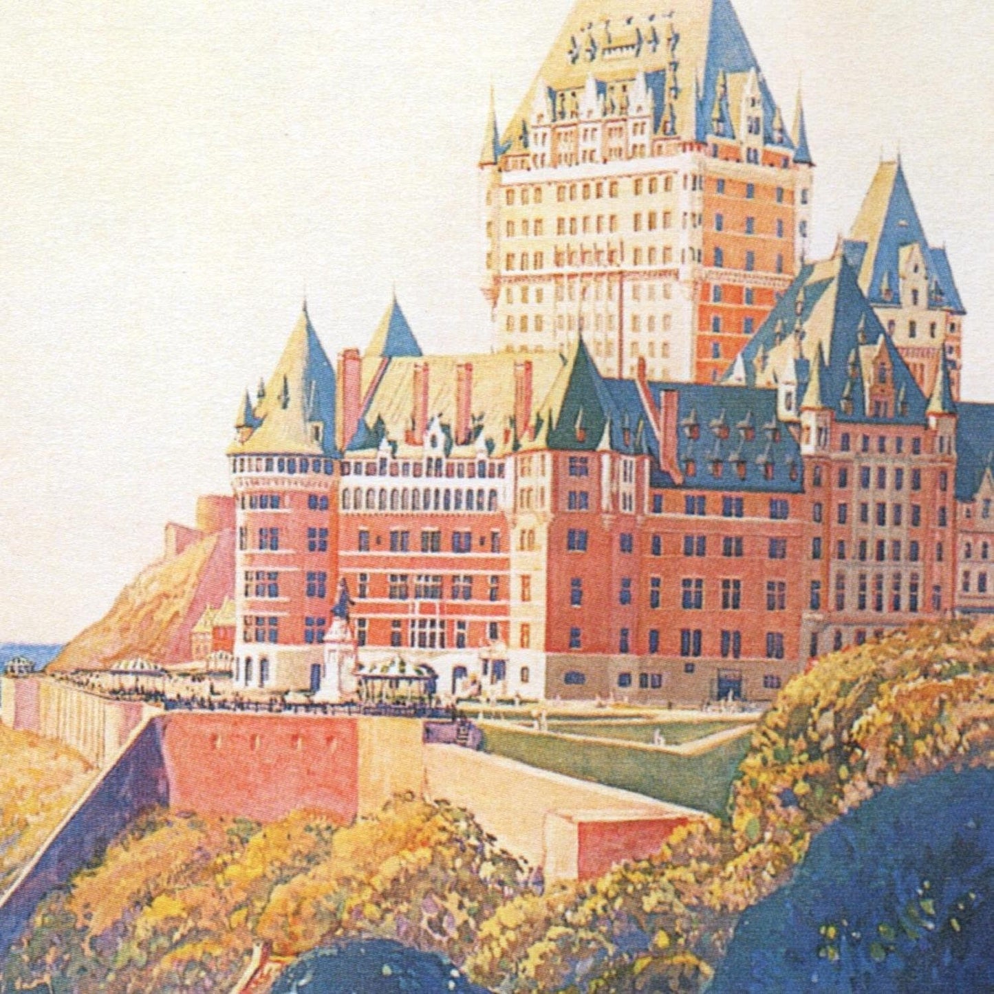 detail of the drawing reproduction from the centre