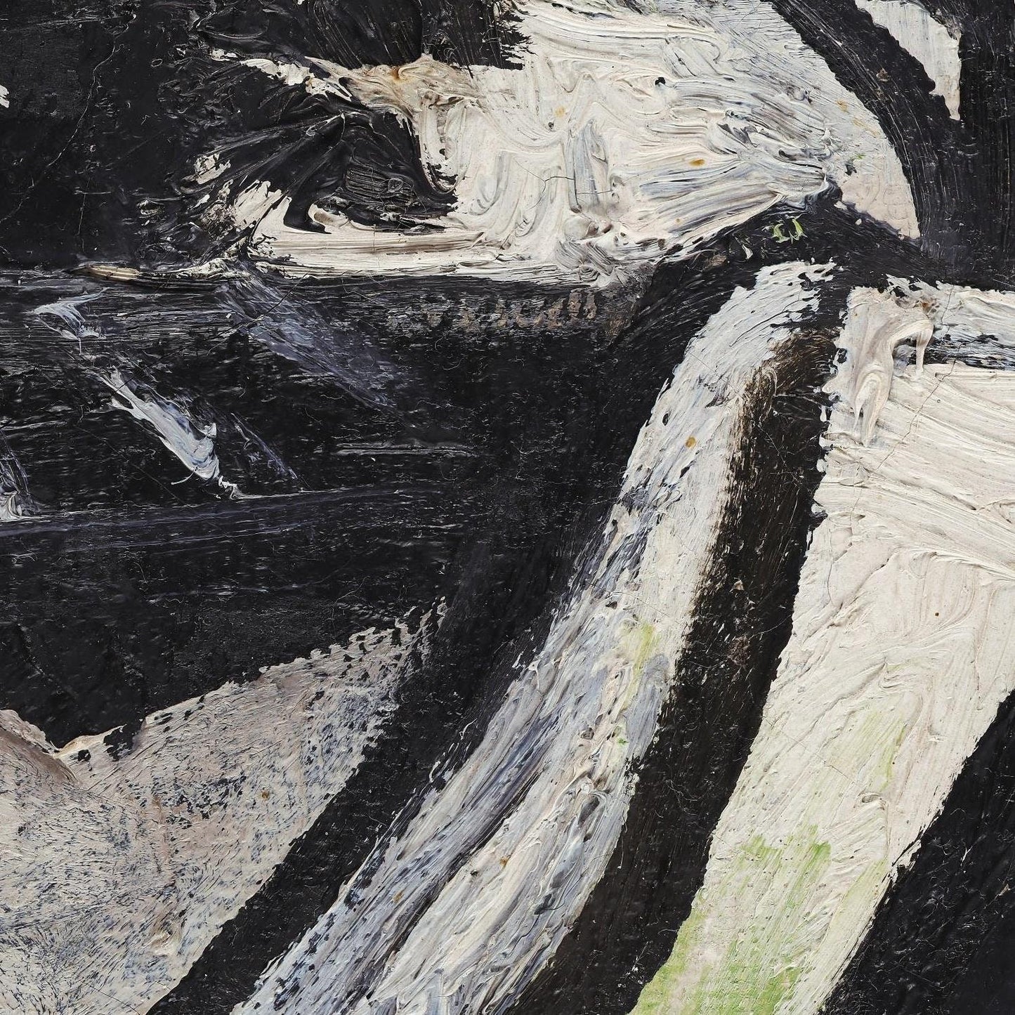 detail of the fine art reproduction from the centre