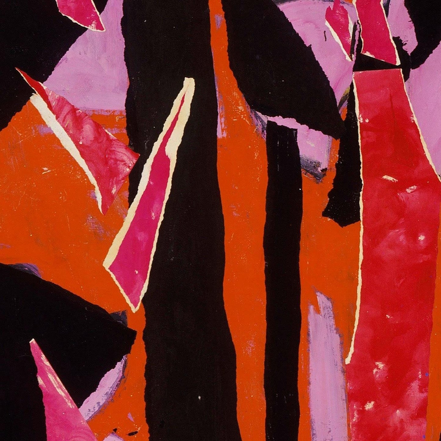 detail of the fine art reproduction from the centre