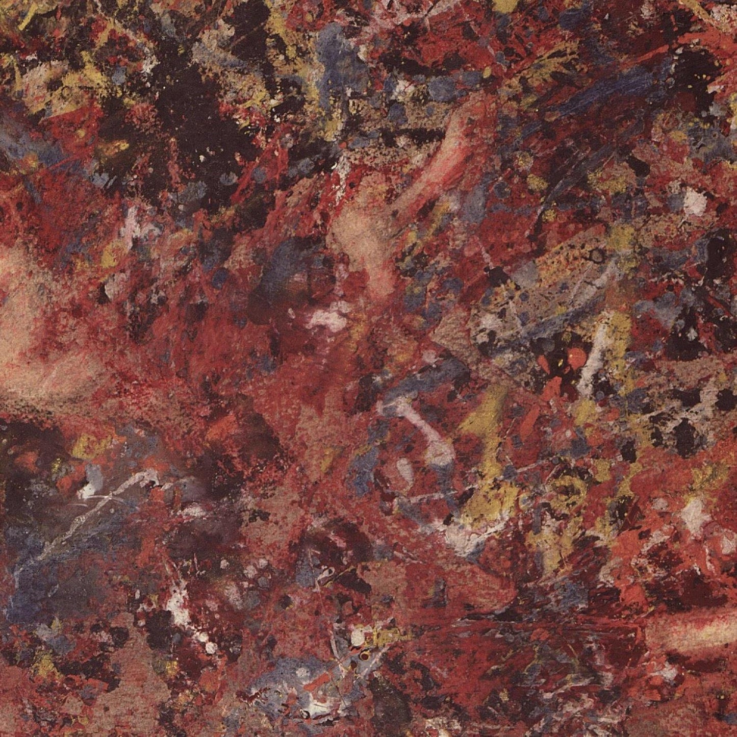 detail of the fine art reproduction from the centre