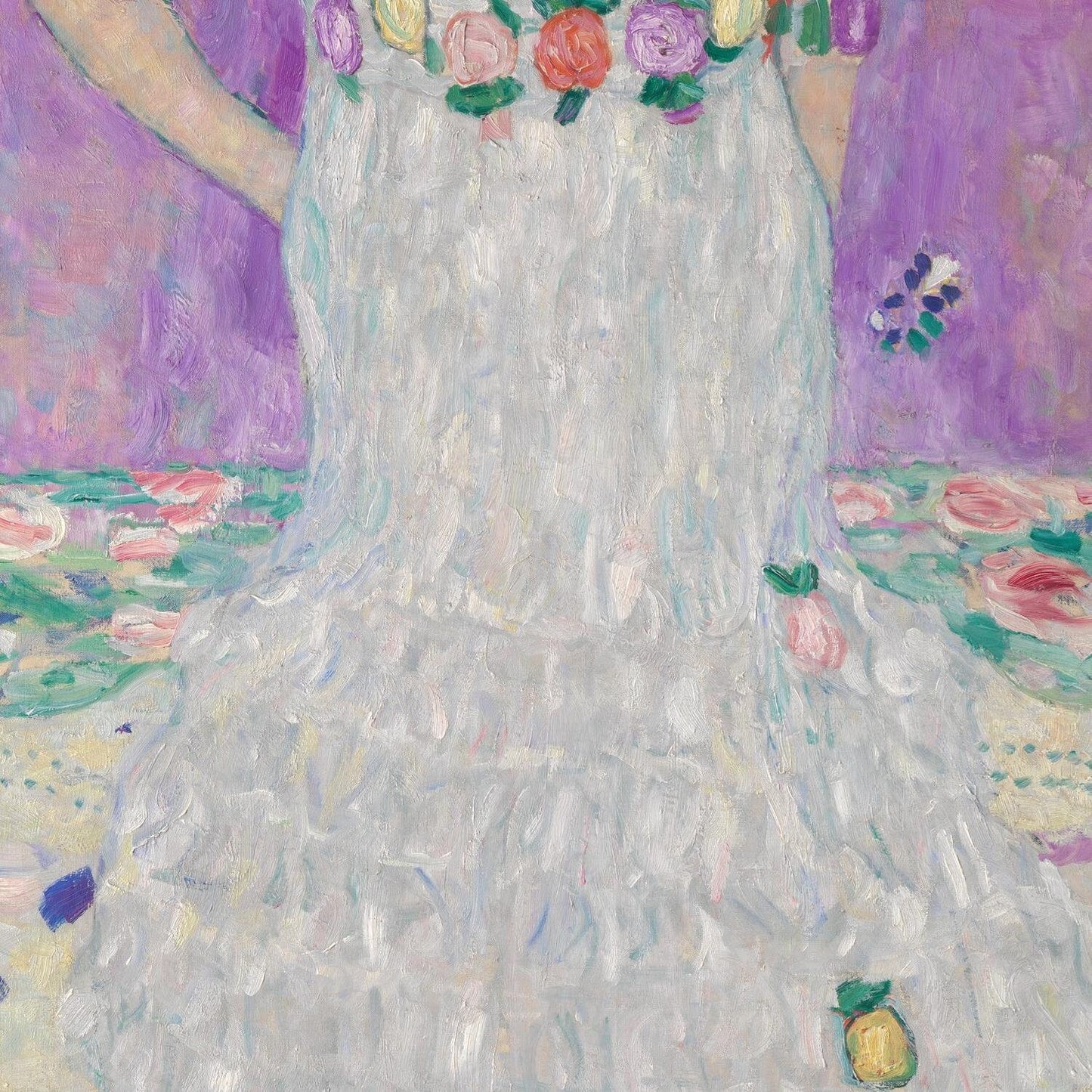 detail of the fine art reproduction from the centre