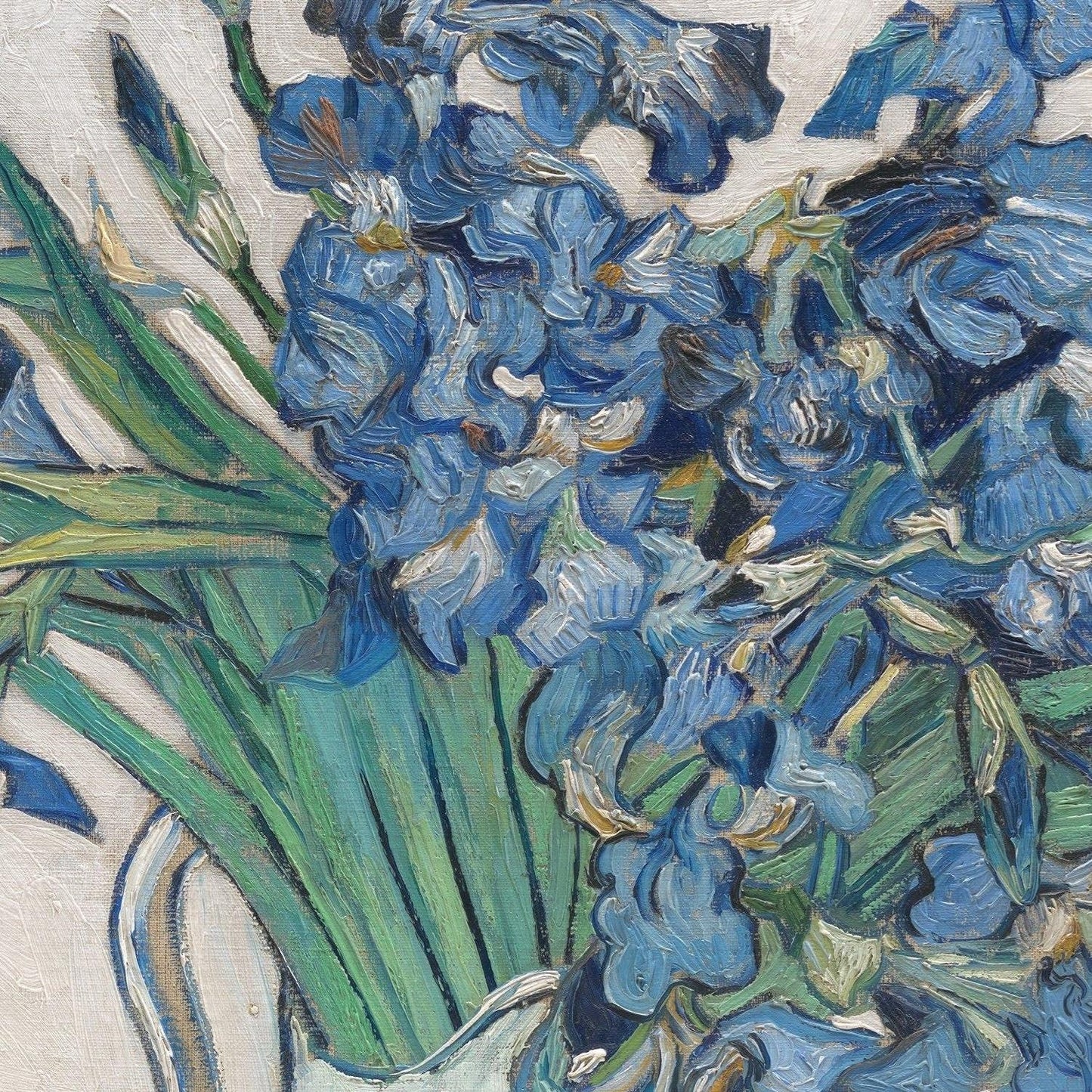 detail of the fine art reproduction from the centre