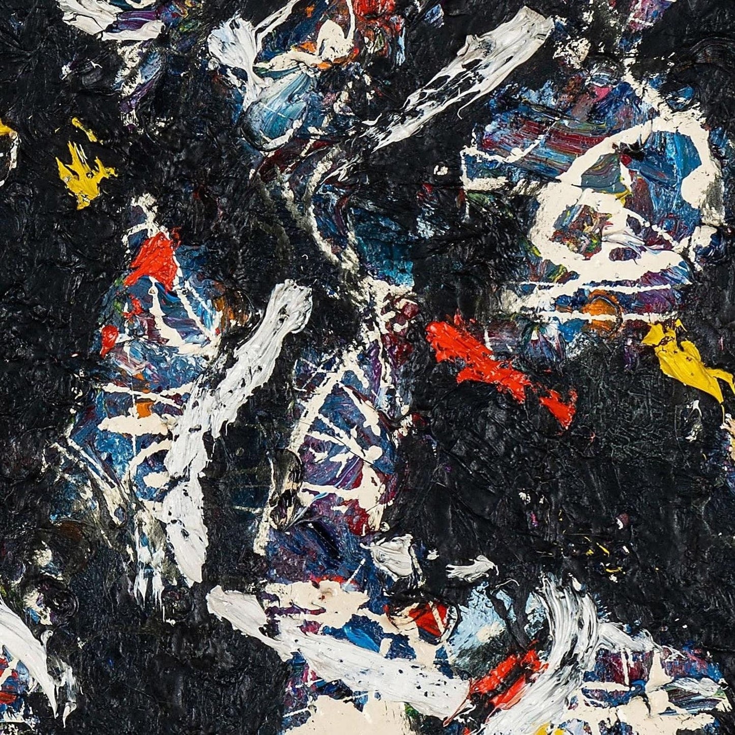 detail of the fine art reproduction from the centre