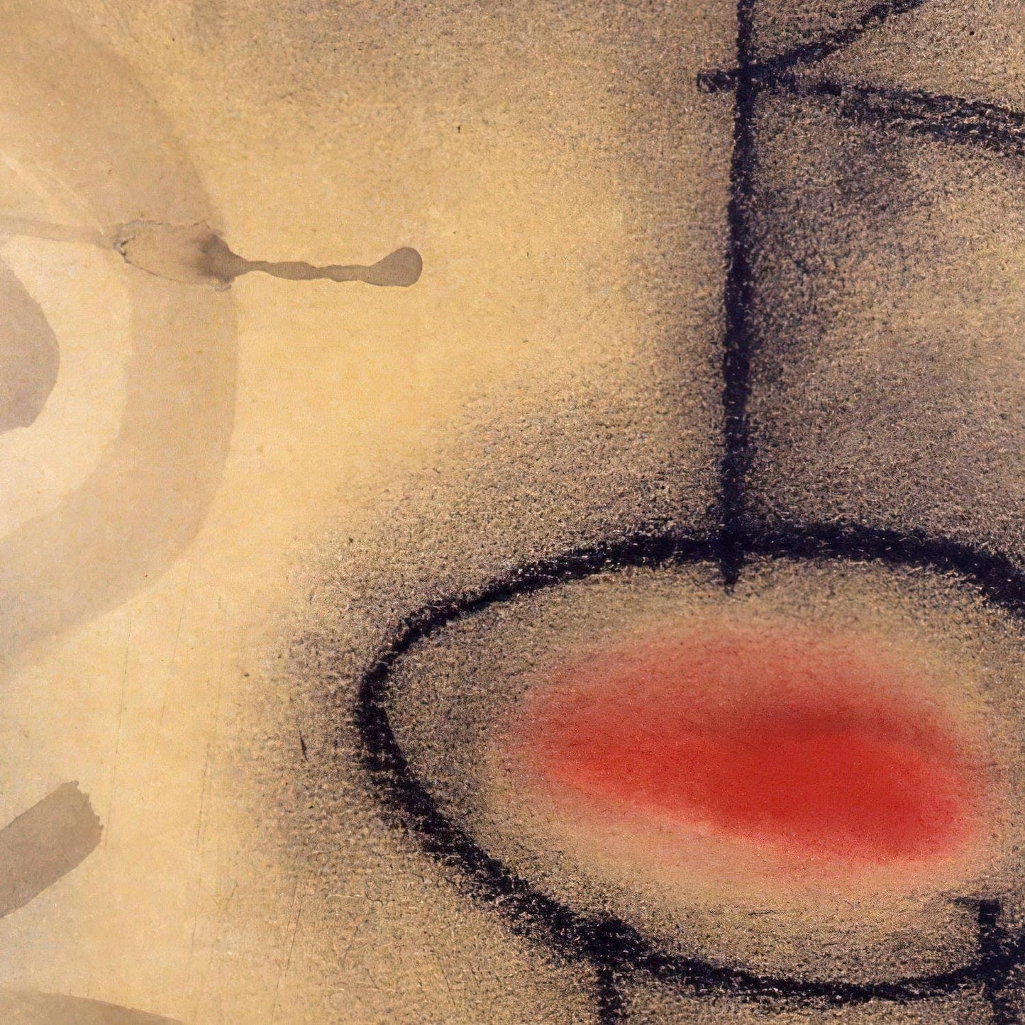 detail of the fine art reproduction from the centre