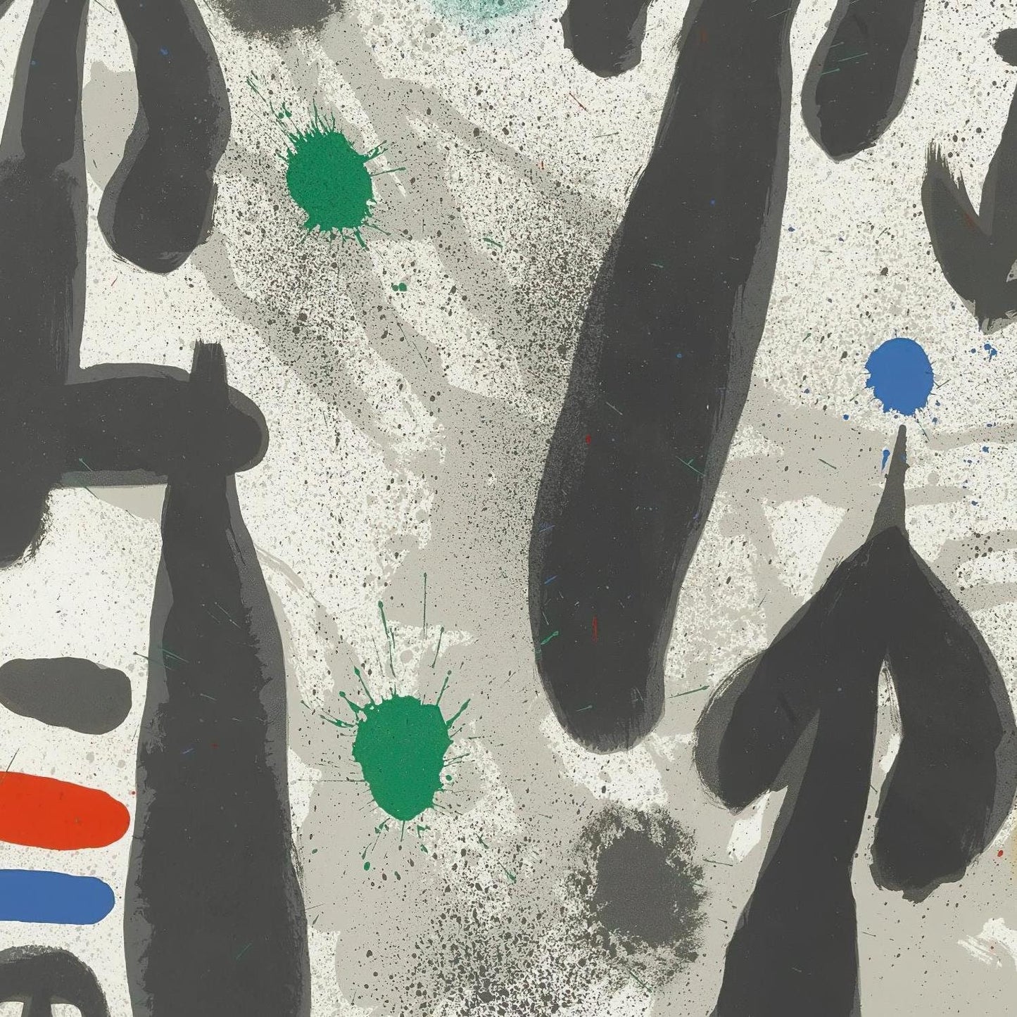 detail of the fine art reproduction from the centre