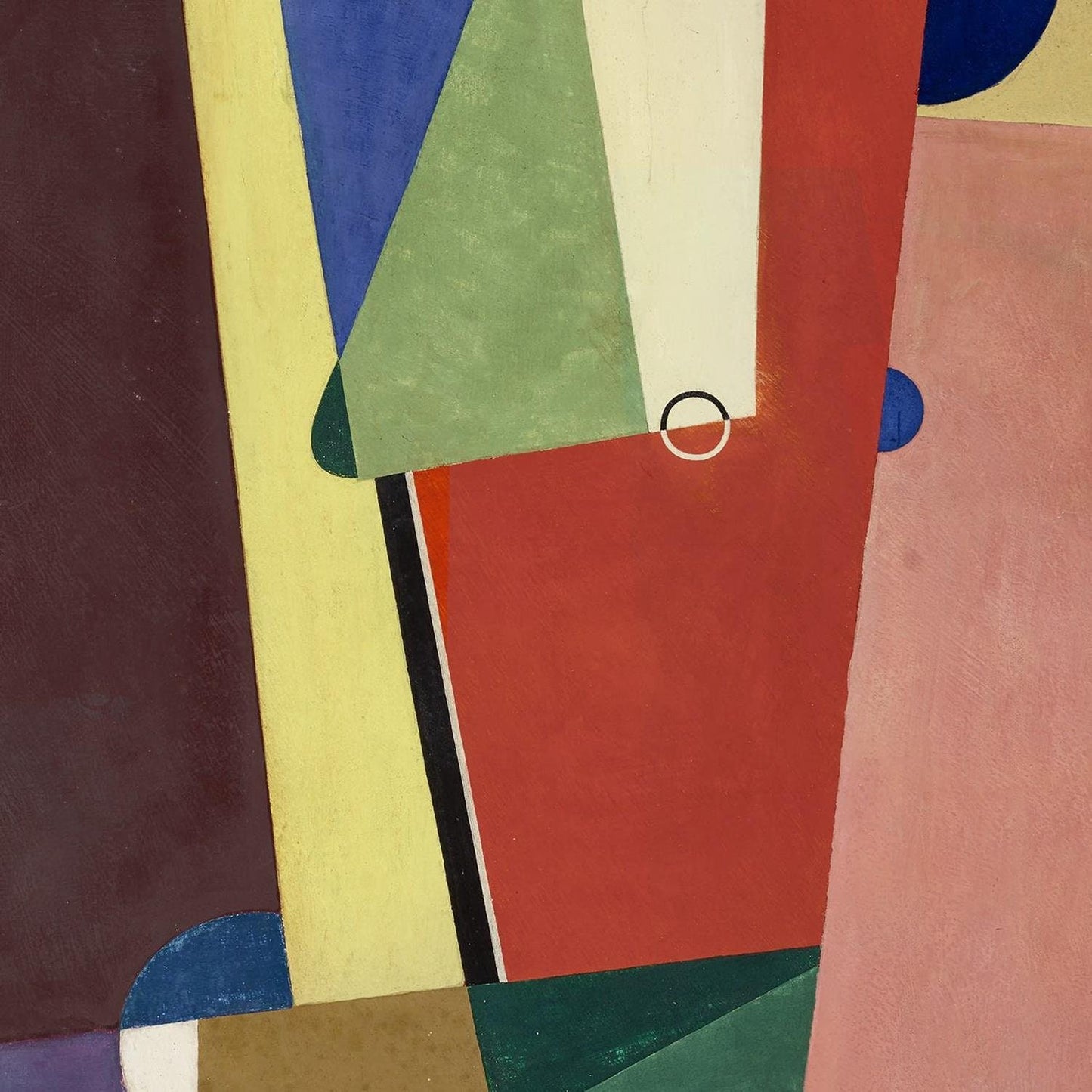 detail of the fine art reproduction from the centre