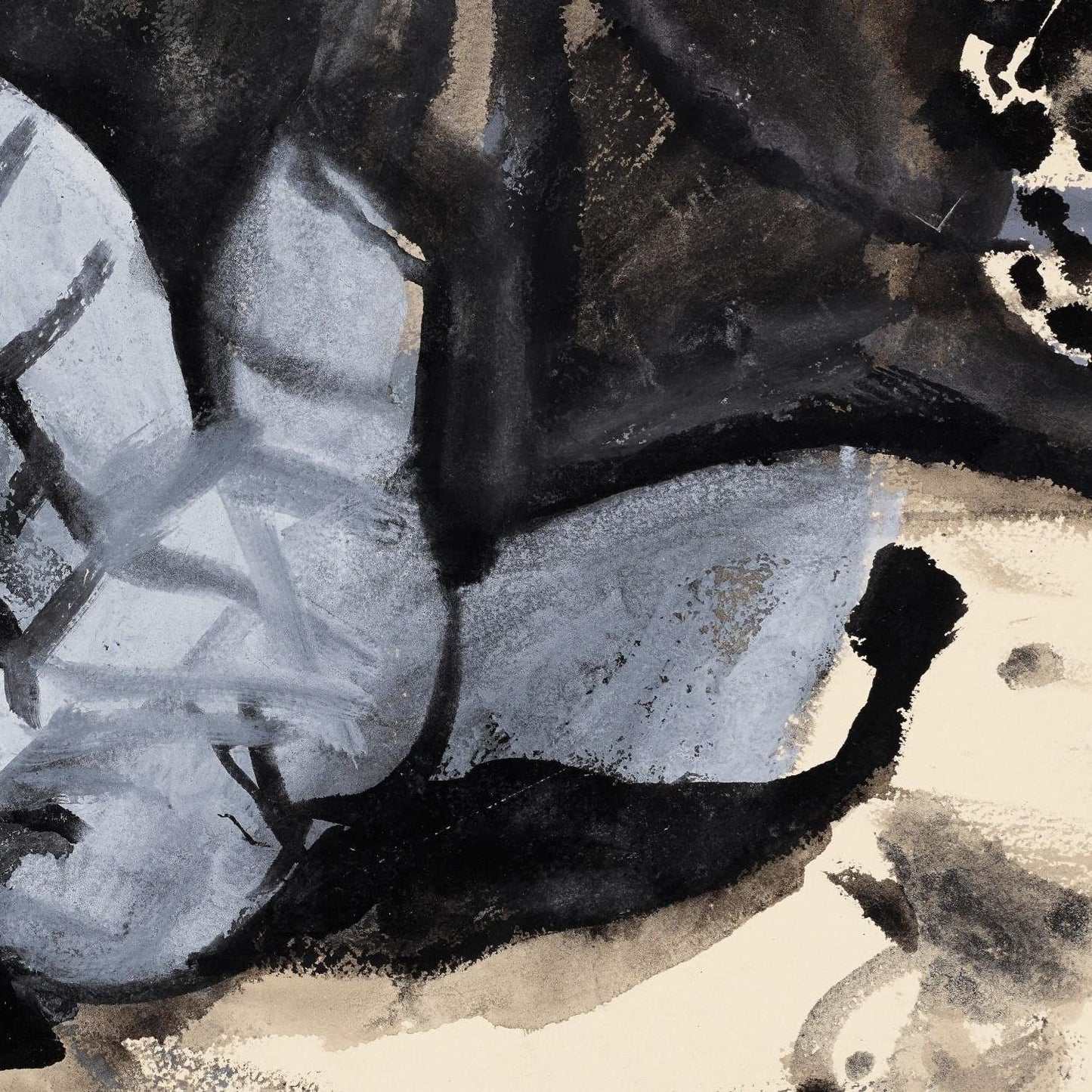 detail of the fine art reproduction from the centre