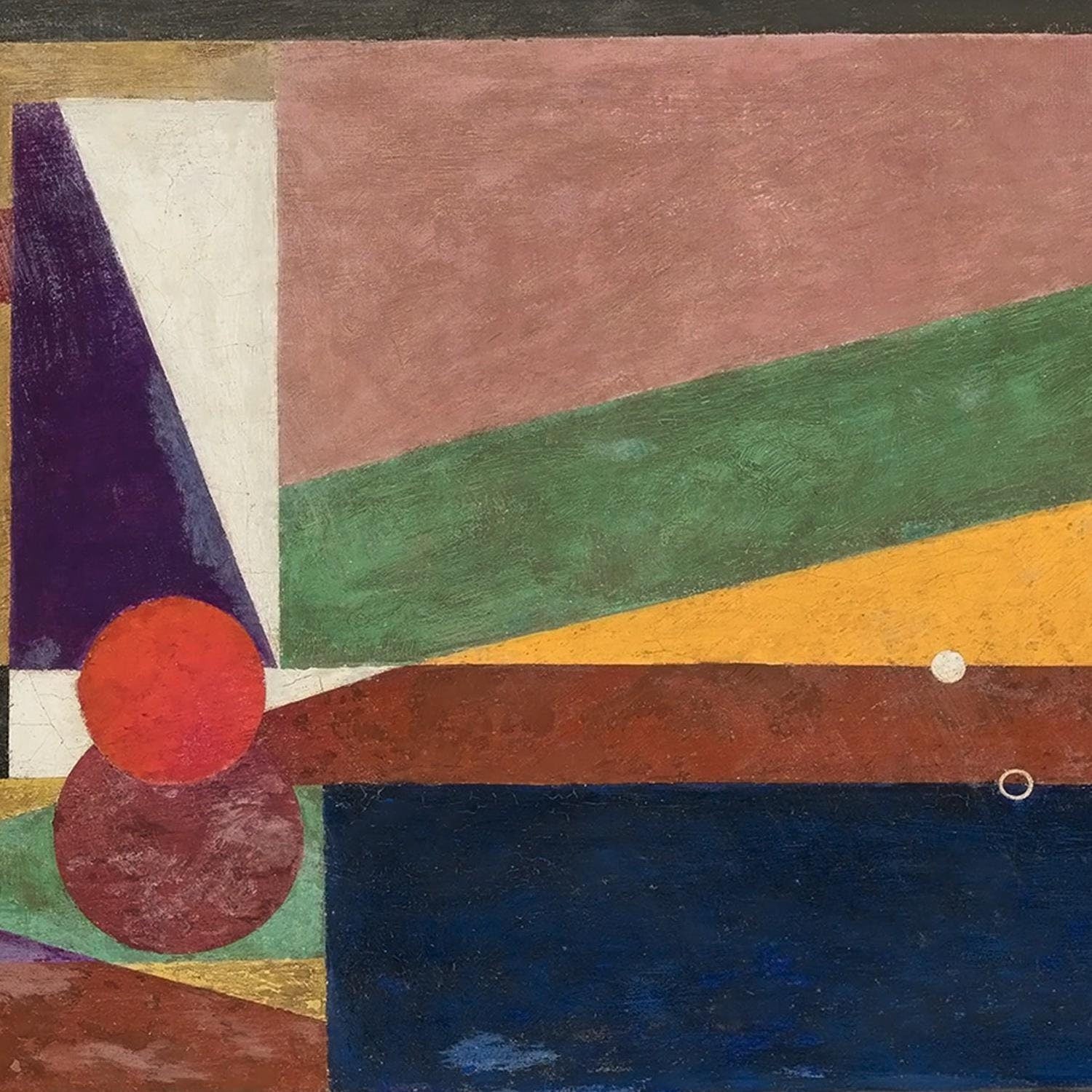 detail of the fine art reproduction from the centre