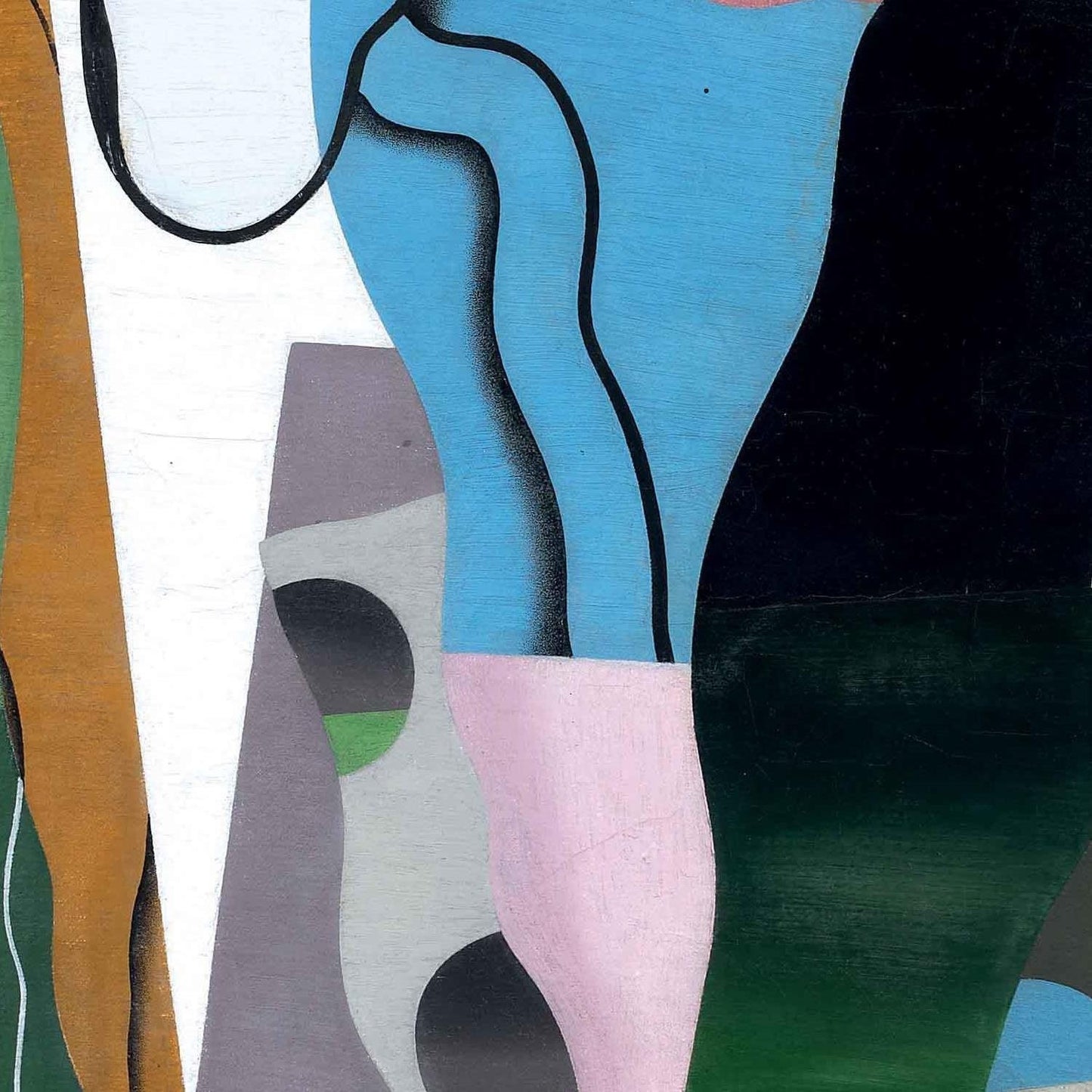 detail of the fine art reproduction from the centre