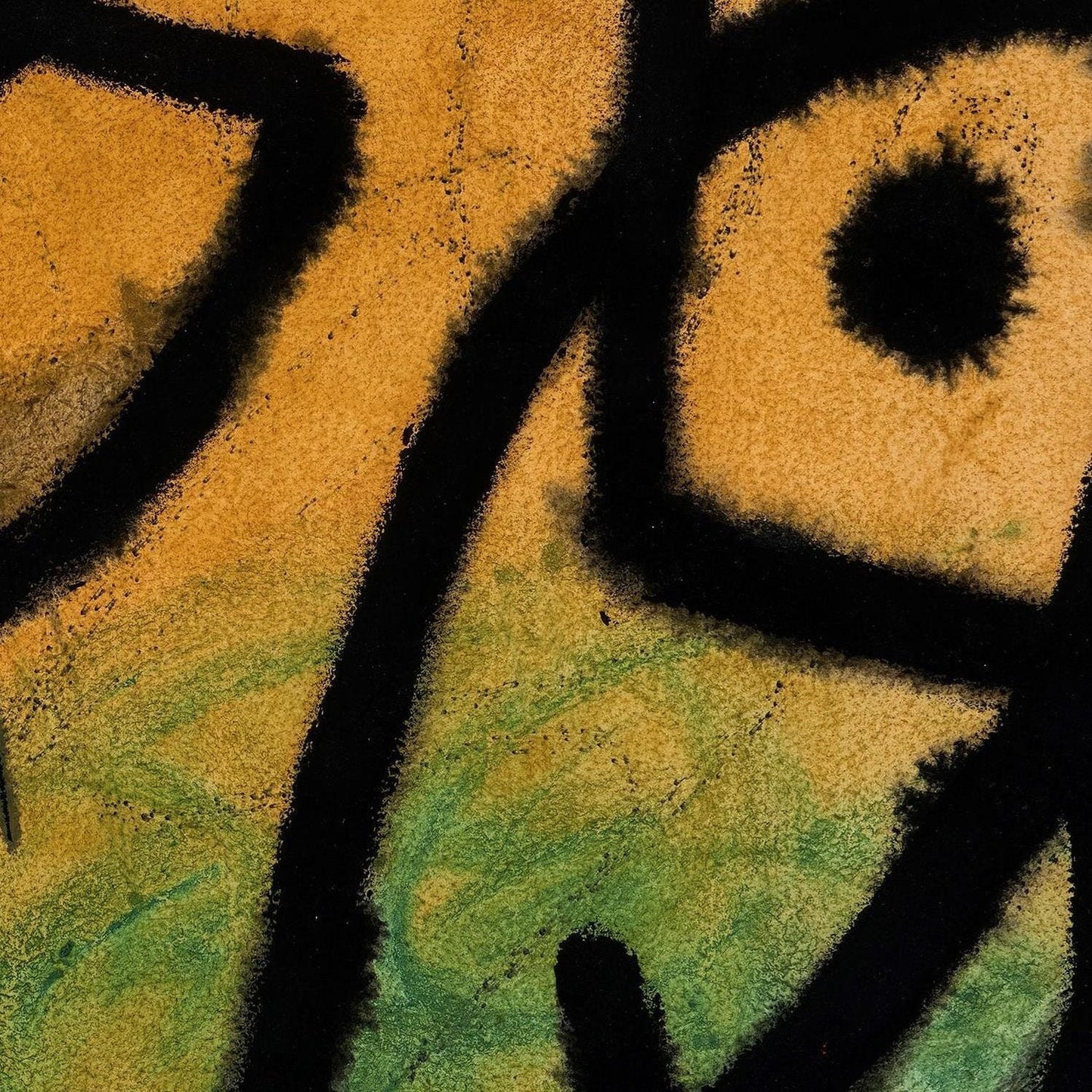 detail of the fine art reproduction from the centre