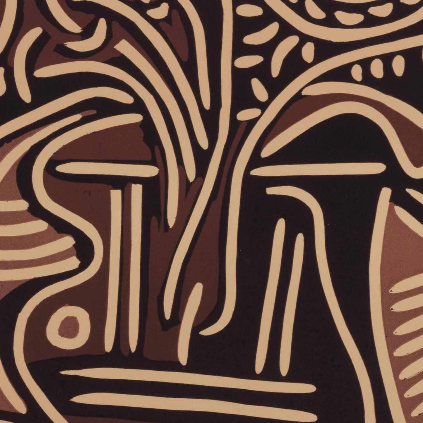 detail of the fine art reproduction from the centre