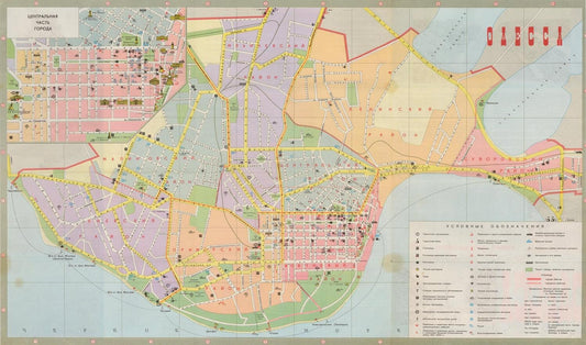 presentation of the map reproduction without a frame