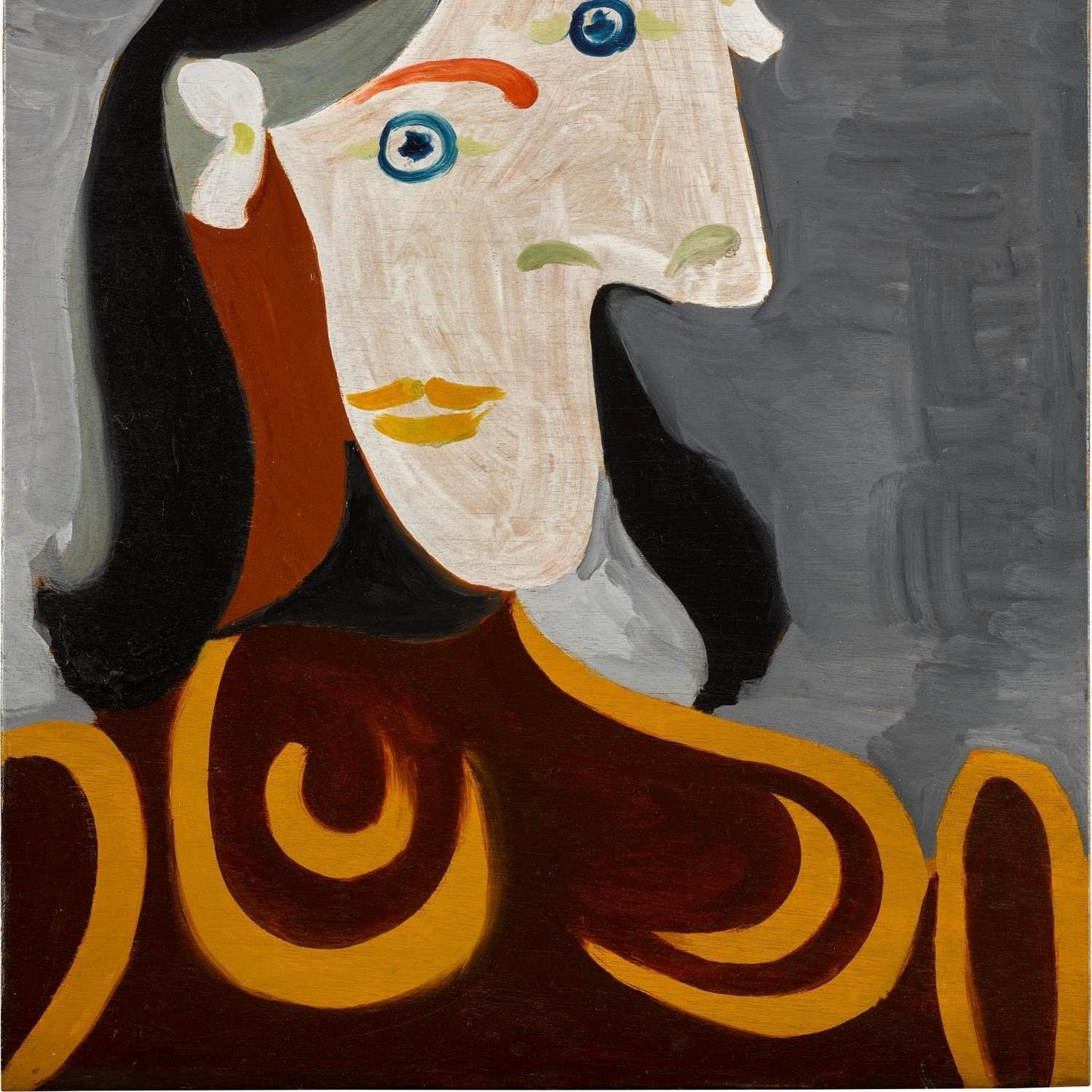 detail of the fine art reproduction from the centre