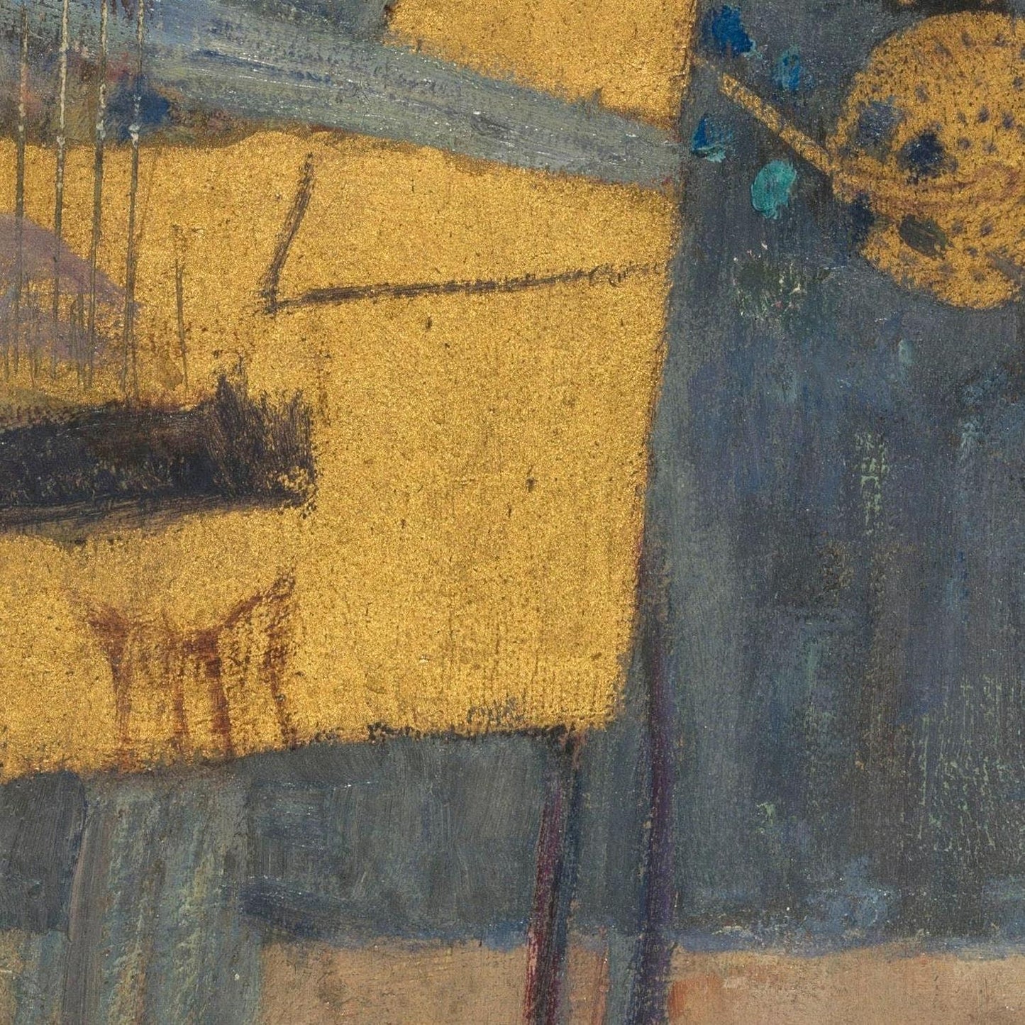 detail of the fine art reproduction from the centre