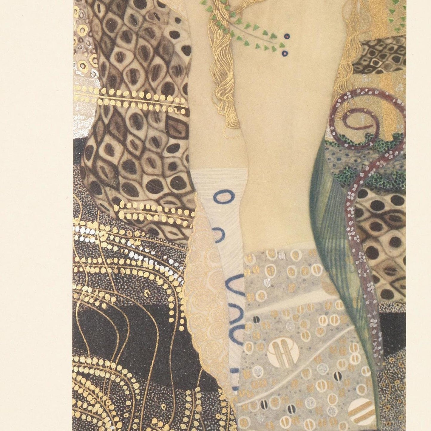 detail of the fine art reproduction from the centre