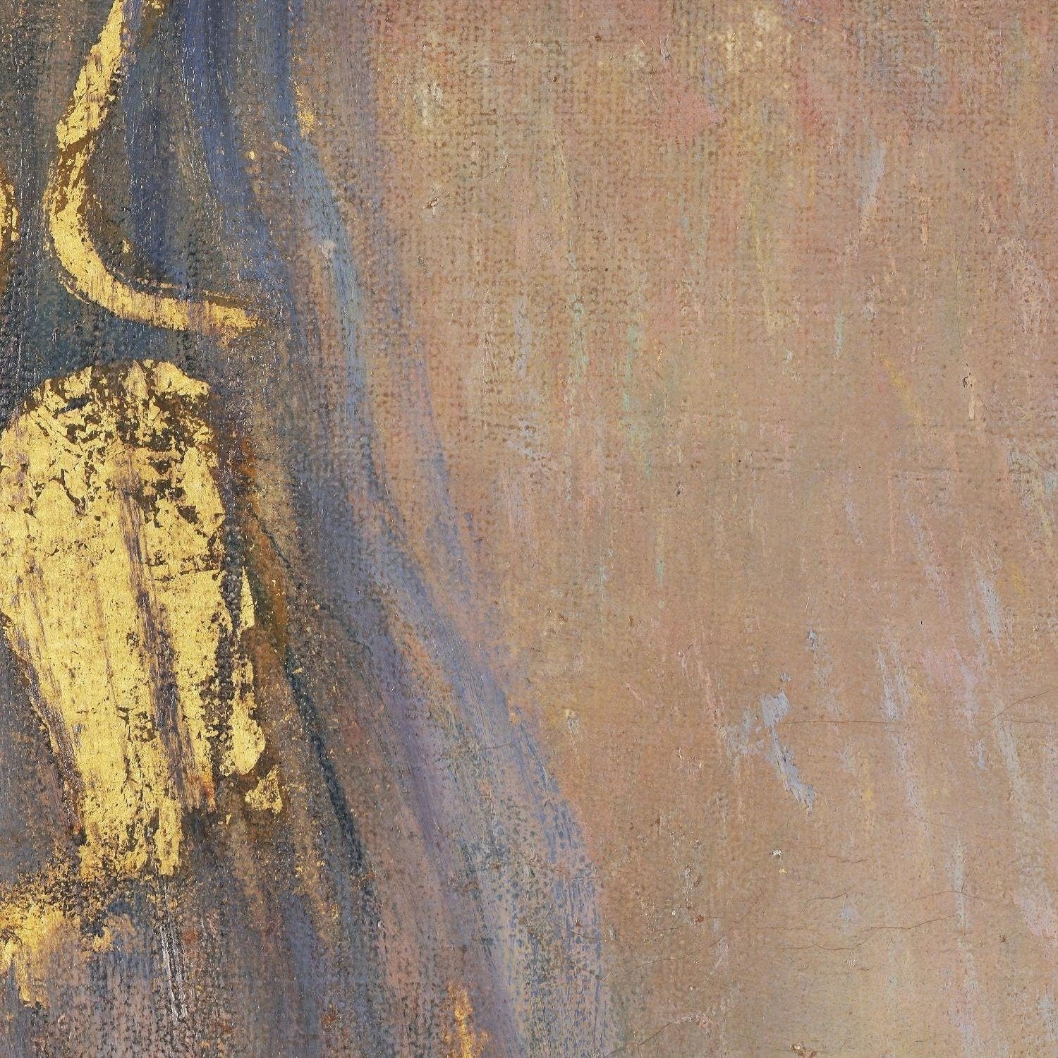 detail of the fine art reproduction from the centre