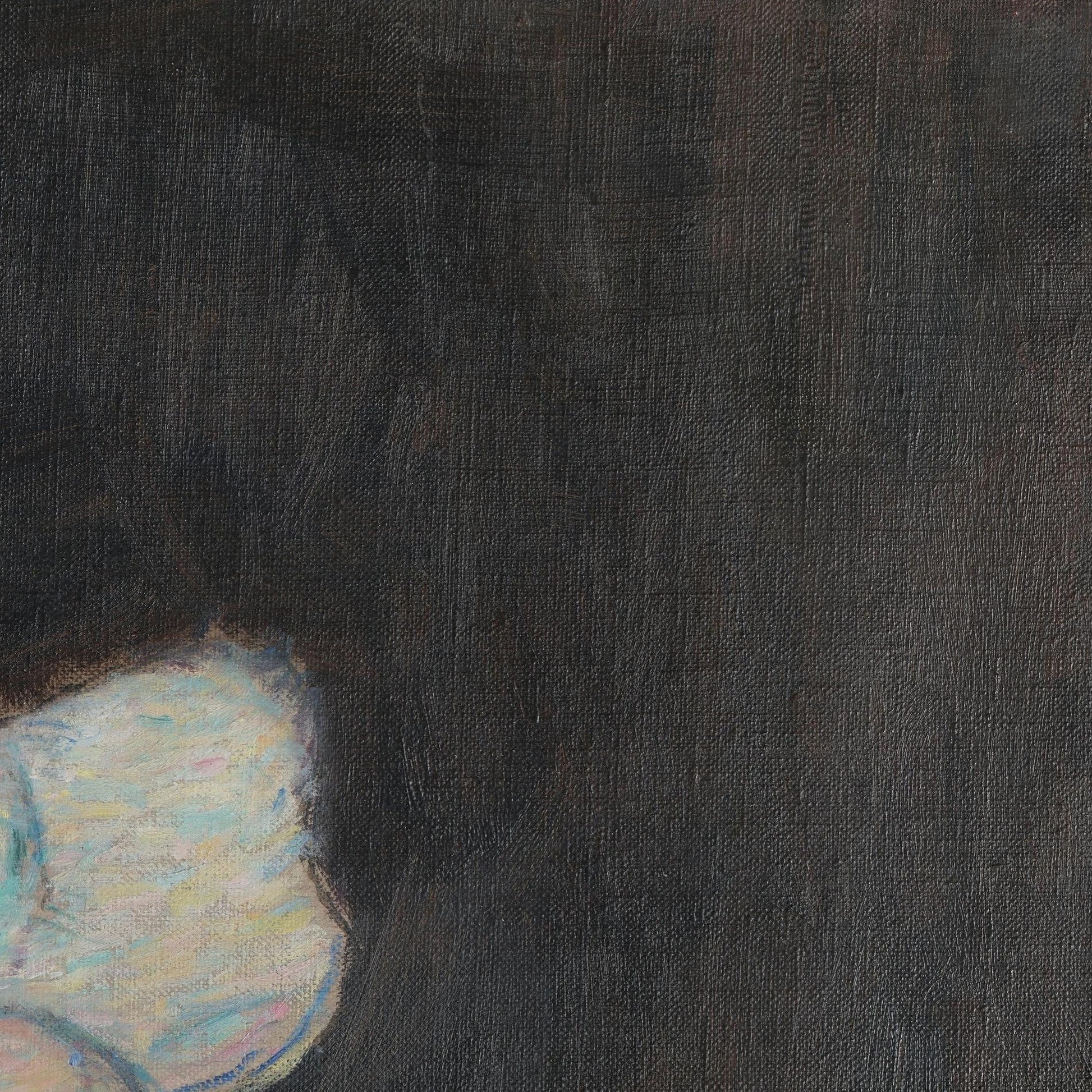 detail of the fine art reproduction from the centre