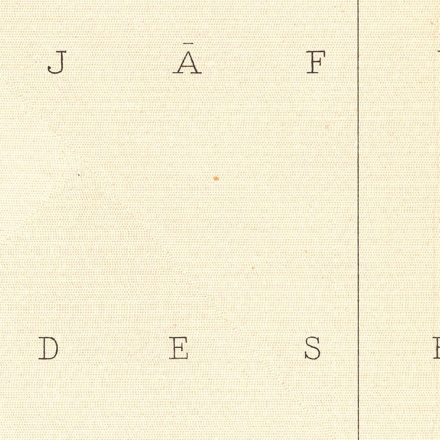 detail of the map from the centre