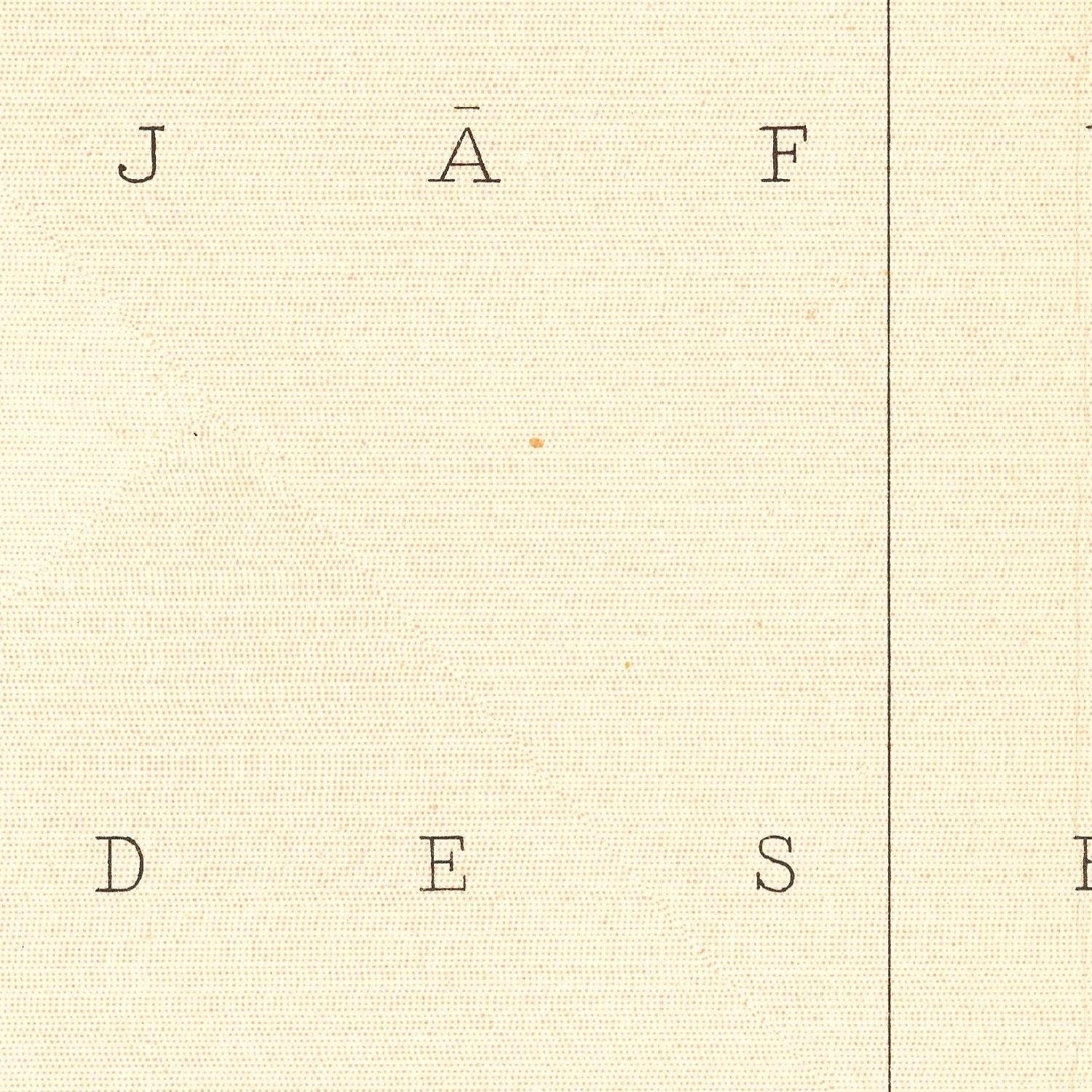 detail of the map from the centre