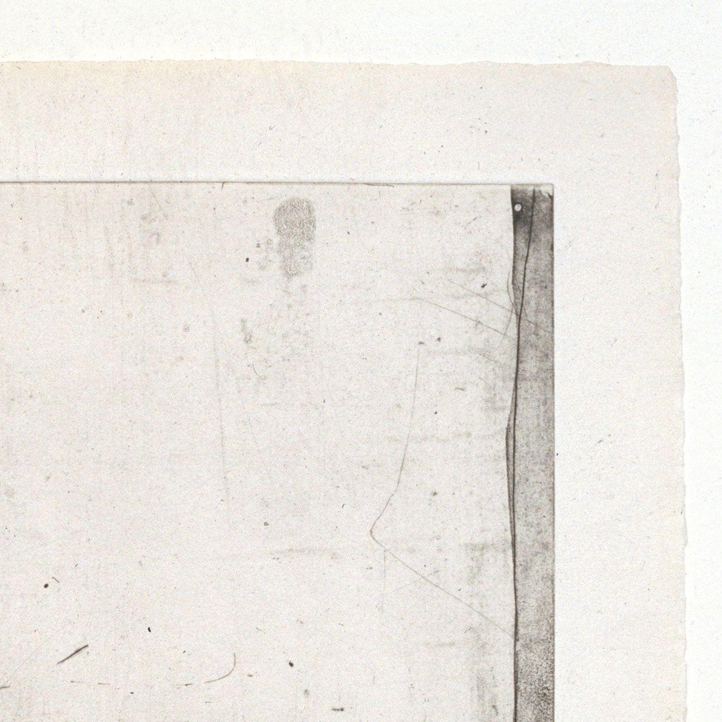 detail of the drawing reproduction from the top right corner