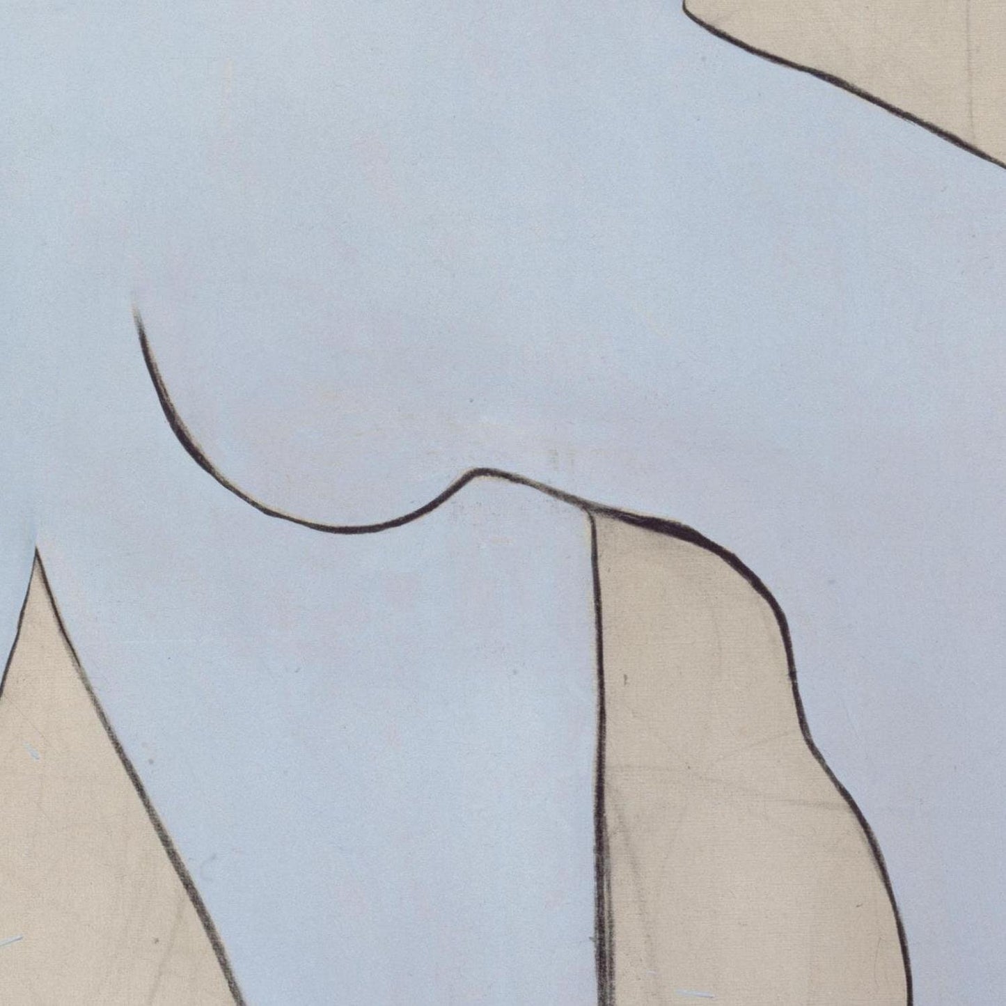 detail of the fine art reproduction from the centre