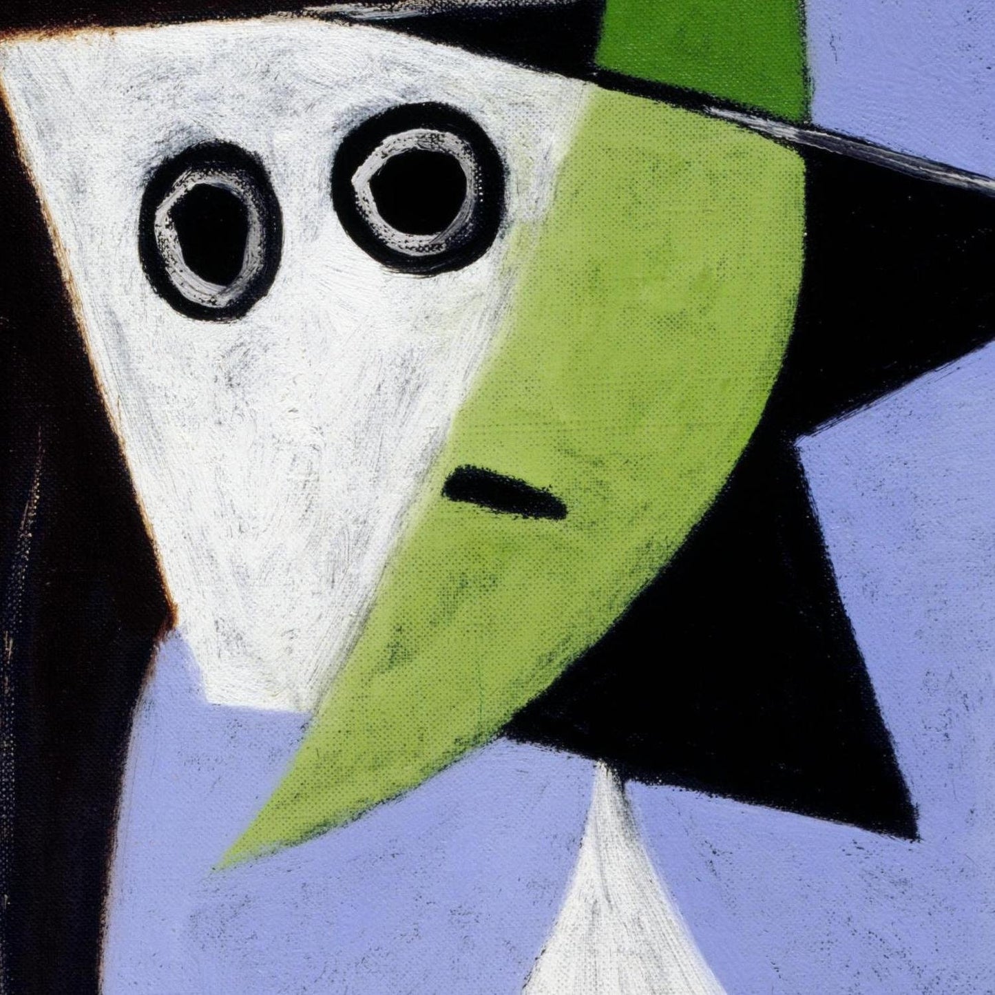 detail of the fine art reproduction from the centre