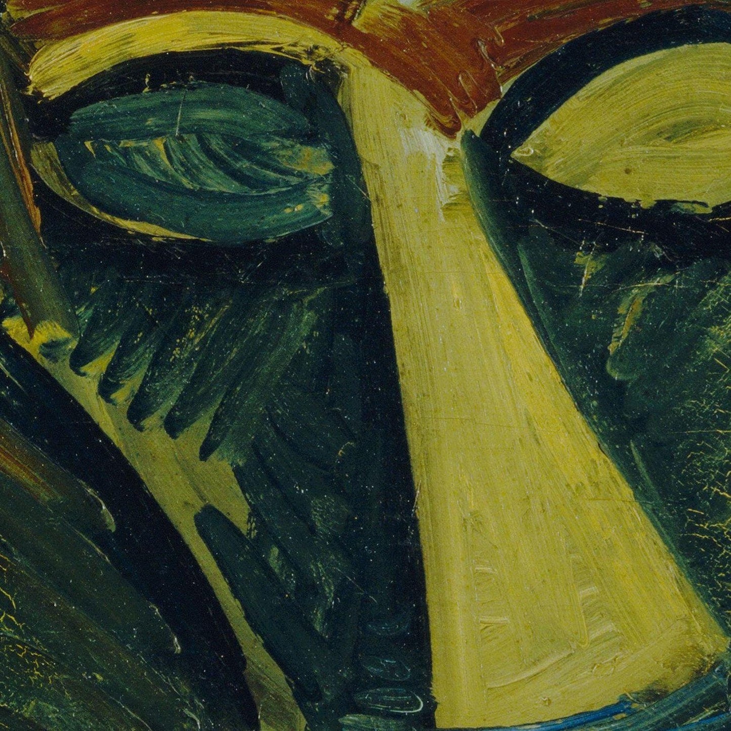 detail of the fine art reproduction from the centre