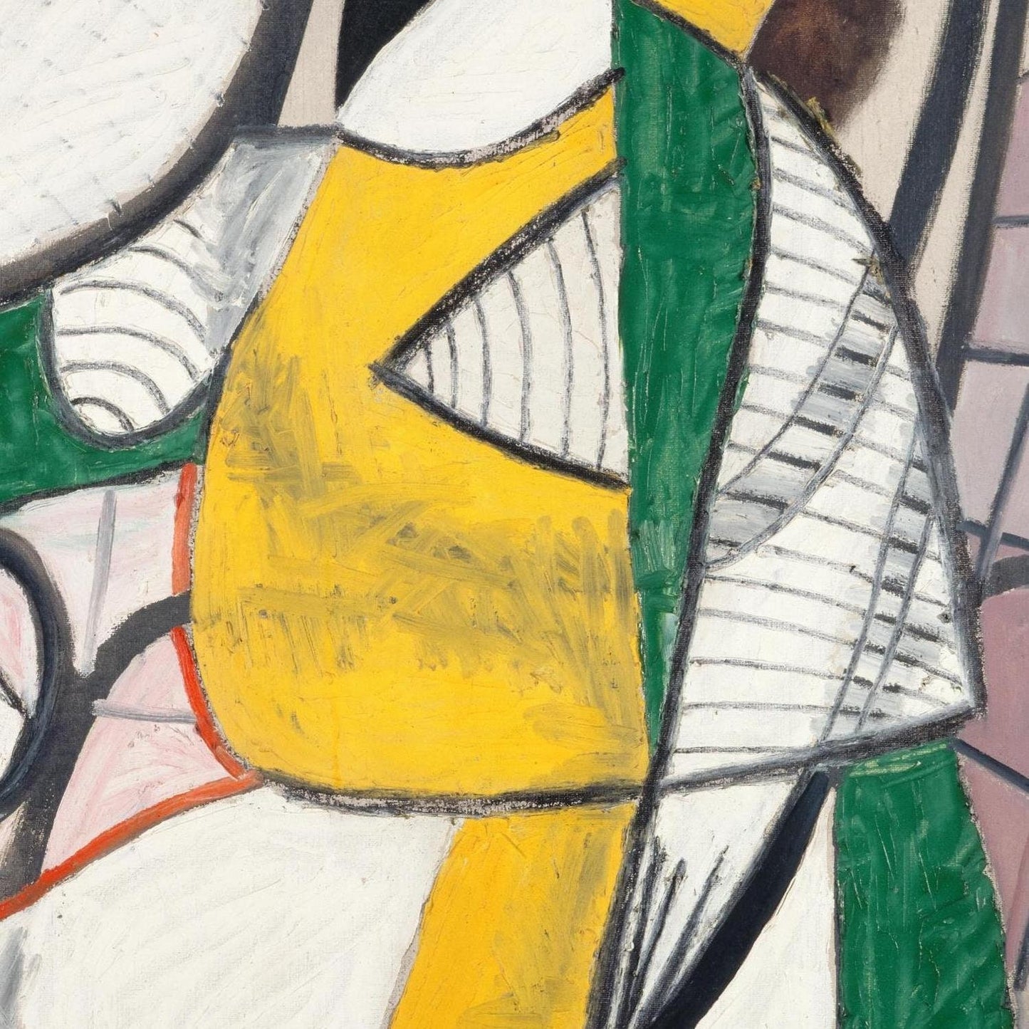 detail of the fine art reproduction from the centre