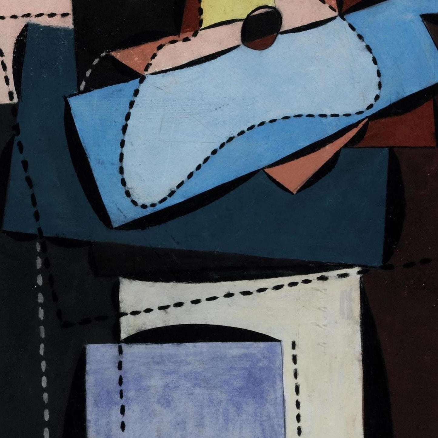 detail of the fine art reproduction from the centre