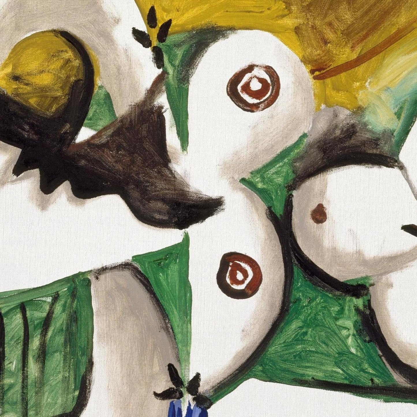detail of the fine art reproduction from the centre
