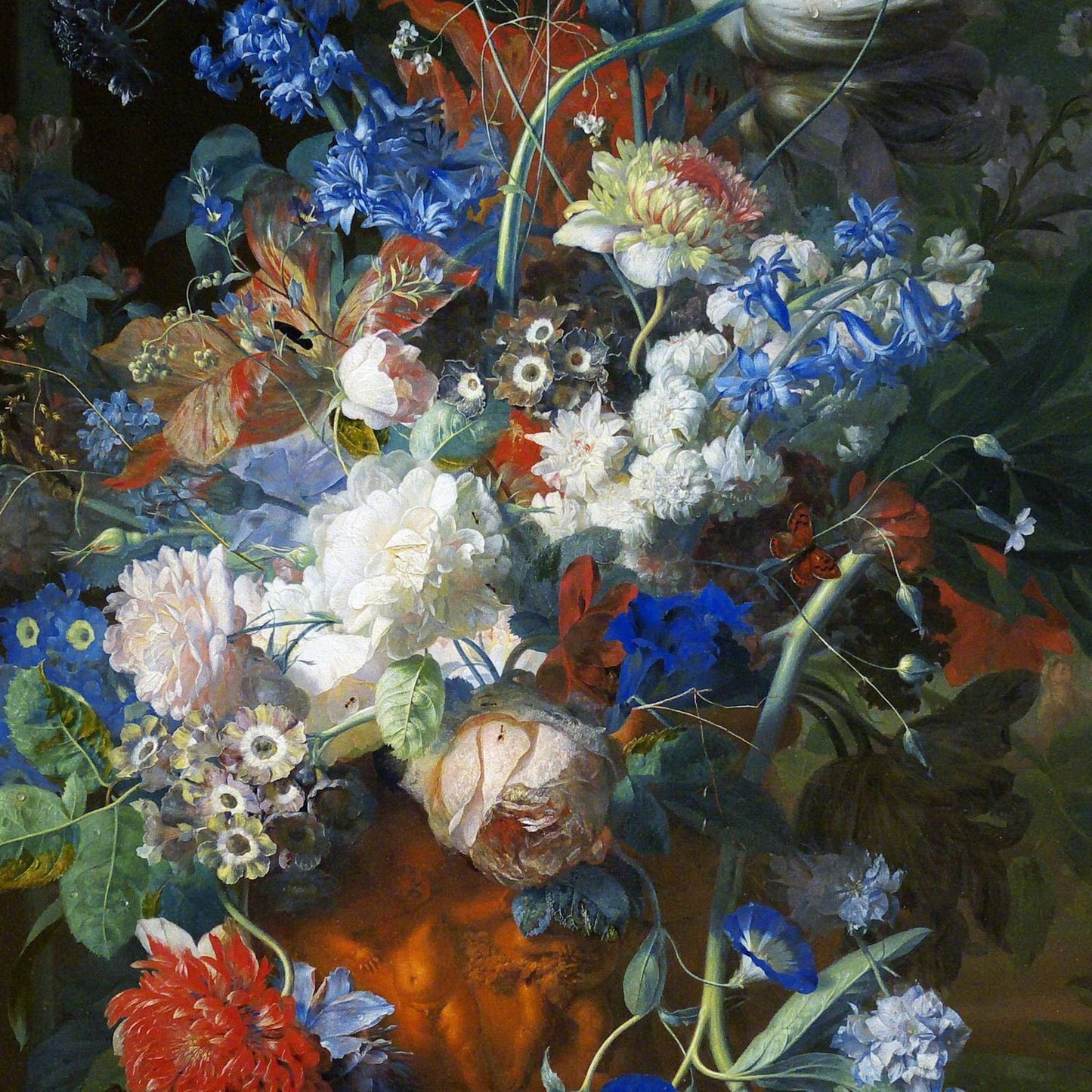 detail of the fine art reproduction from the centre