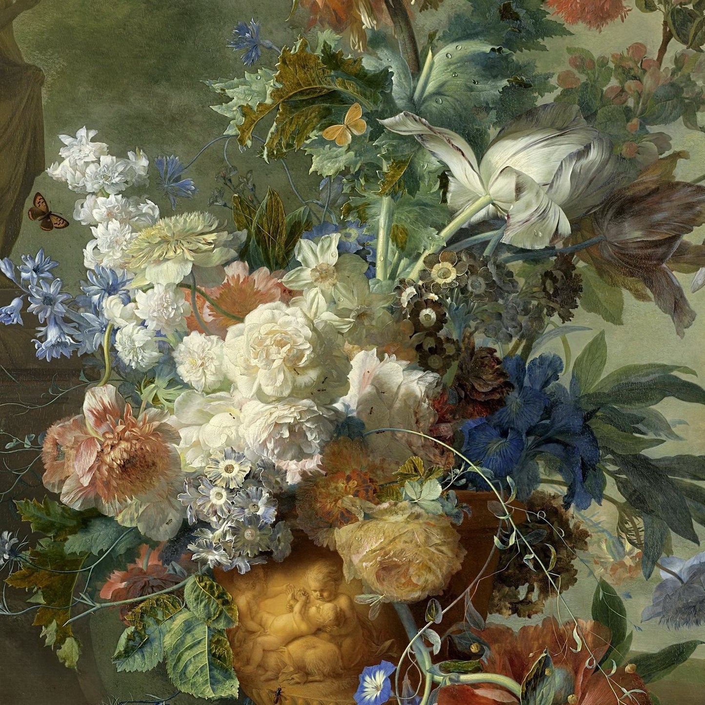 detail of the fine art reproduction from the centre