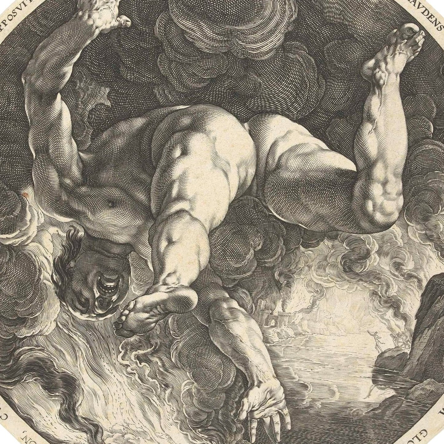 detail of the drawing reproduction from the centre