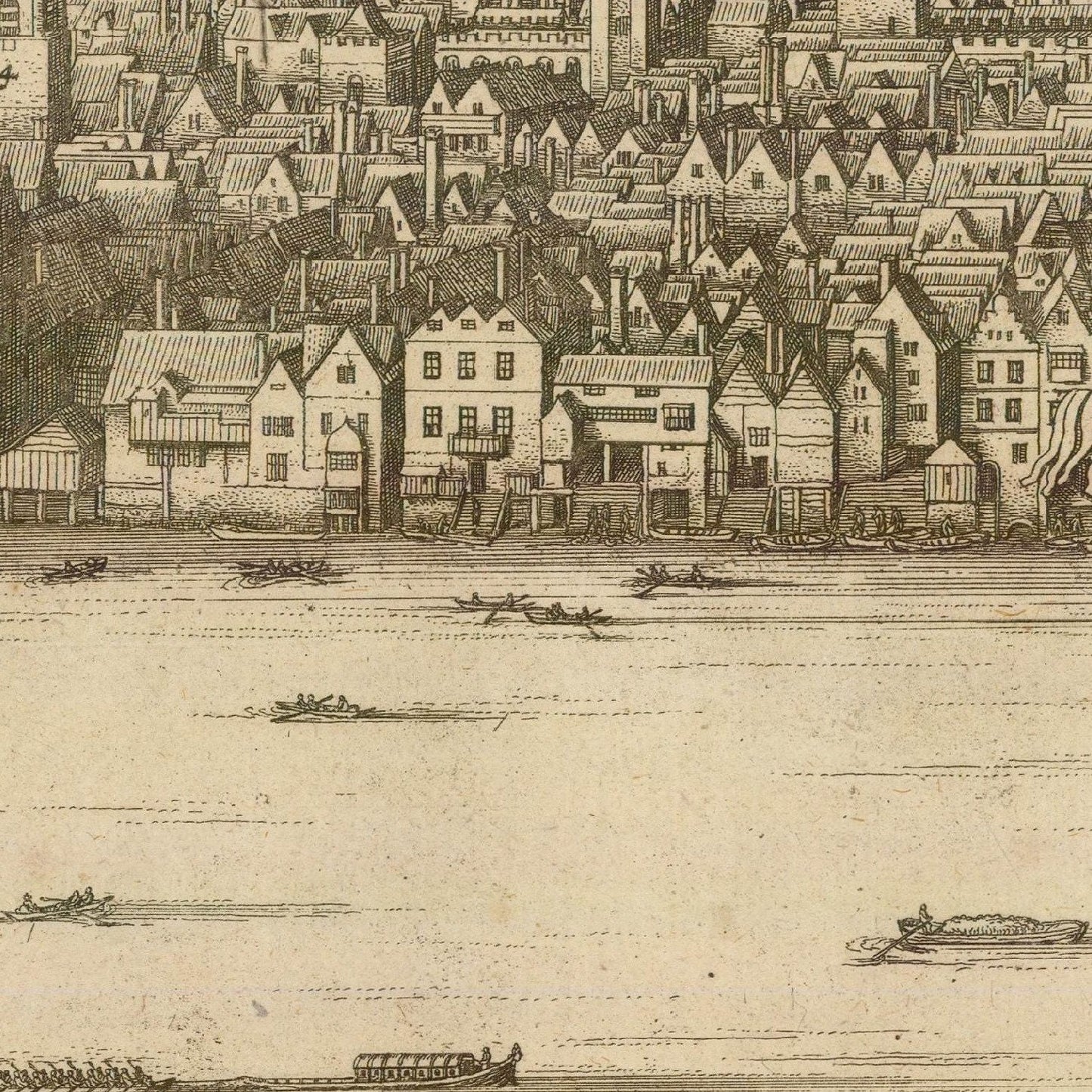 detail of the map from the centre