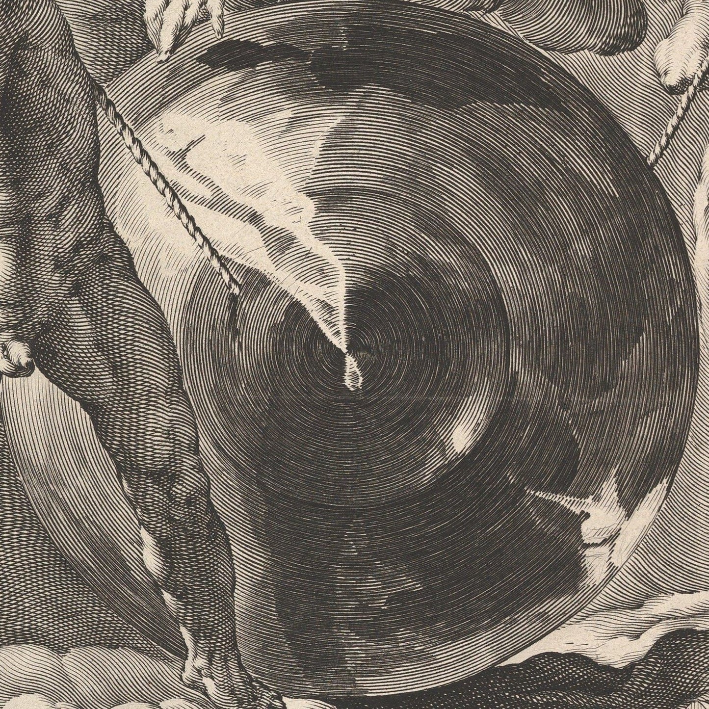 detail of the drawing reproduction from the centre