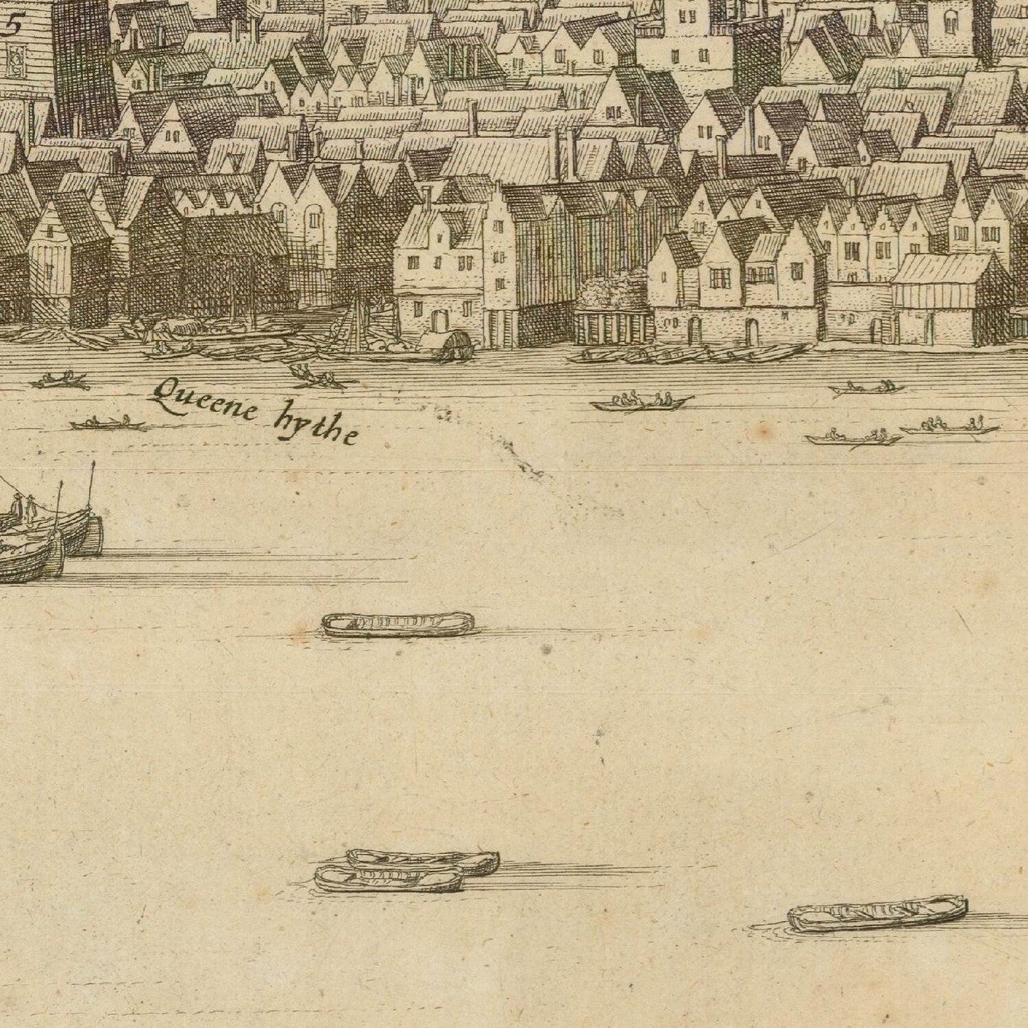 detail of the map from the centre