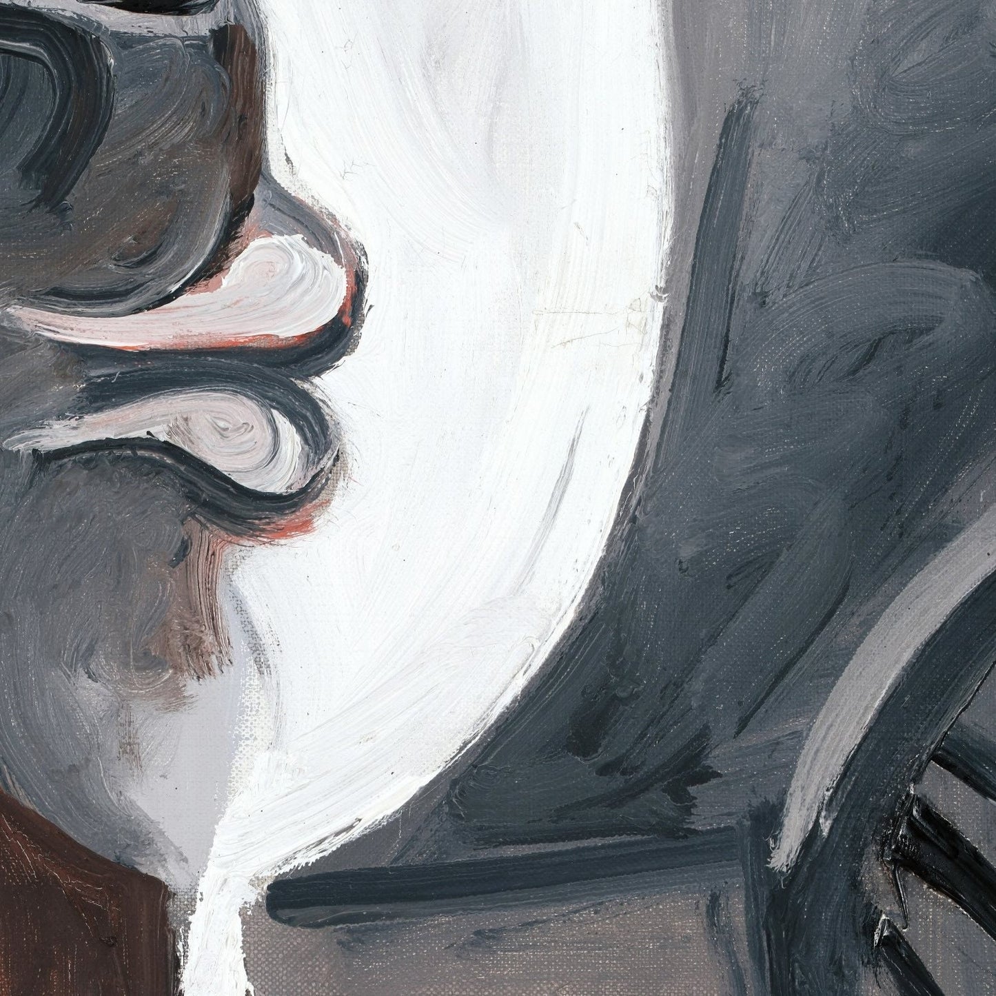 detail of the fine art reproduction from the centre