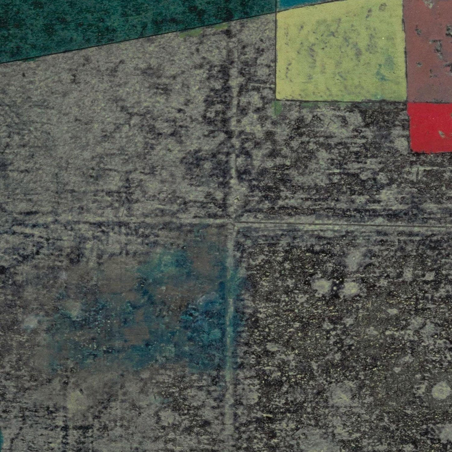 detail of the fine art reproduction from the centre