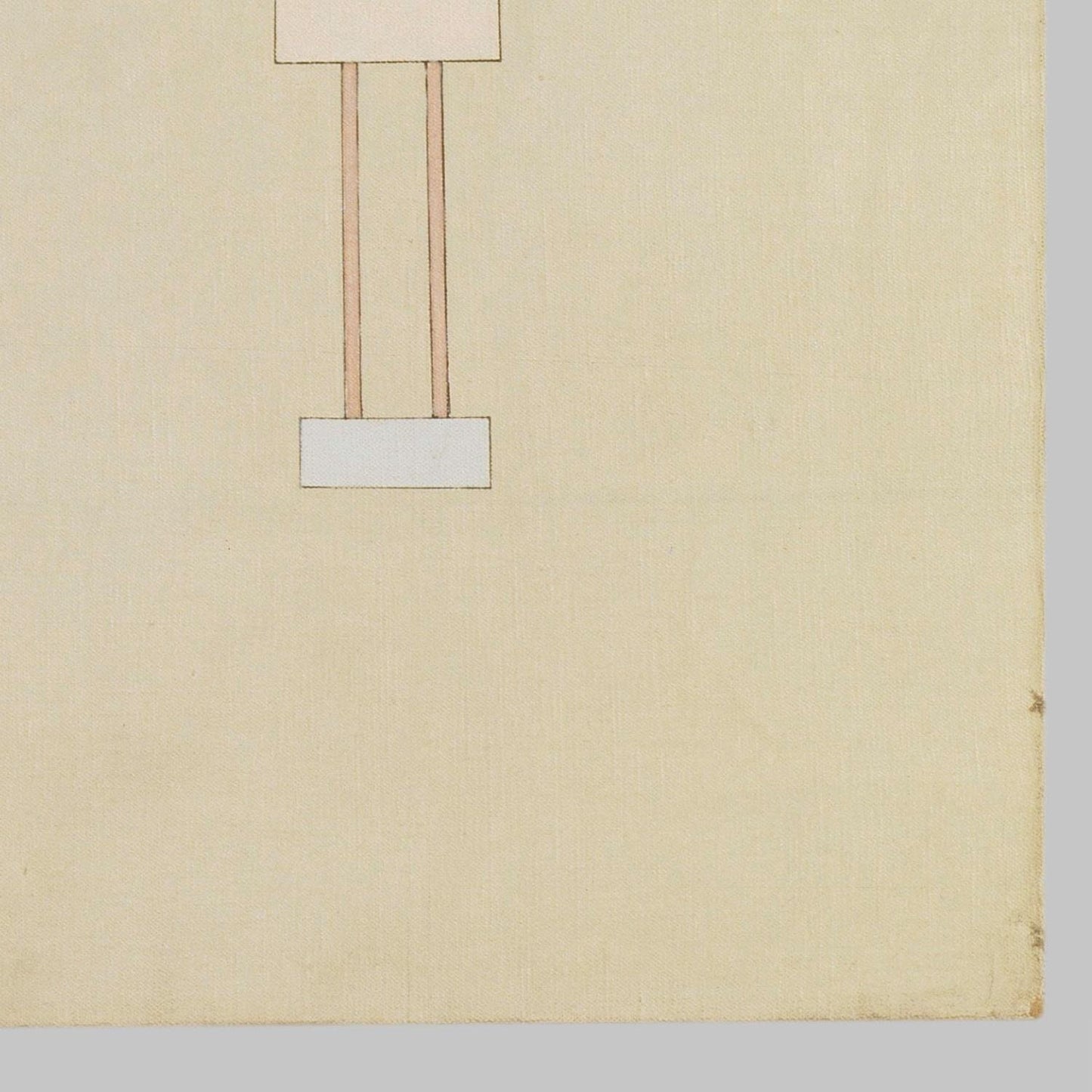 detail of the fine art reproduction from the bottom right corner